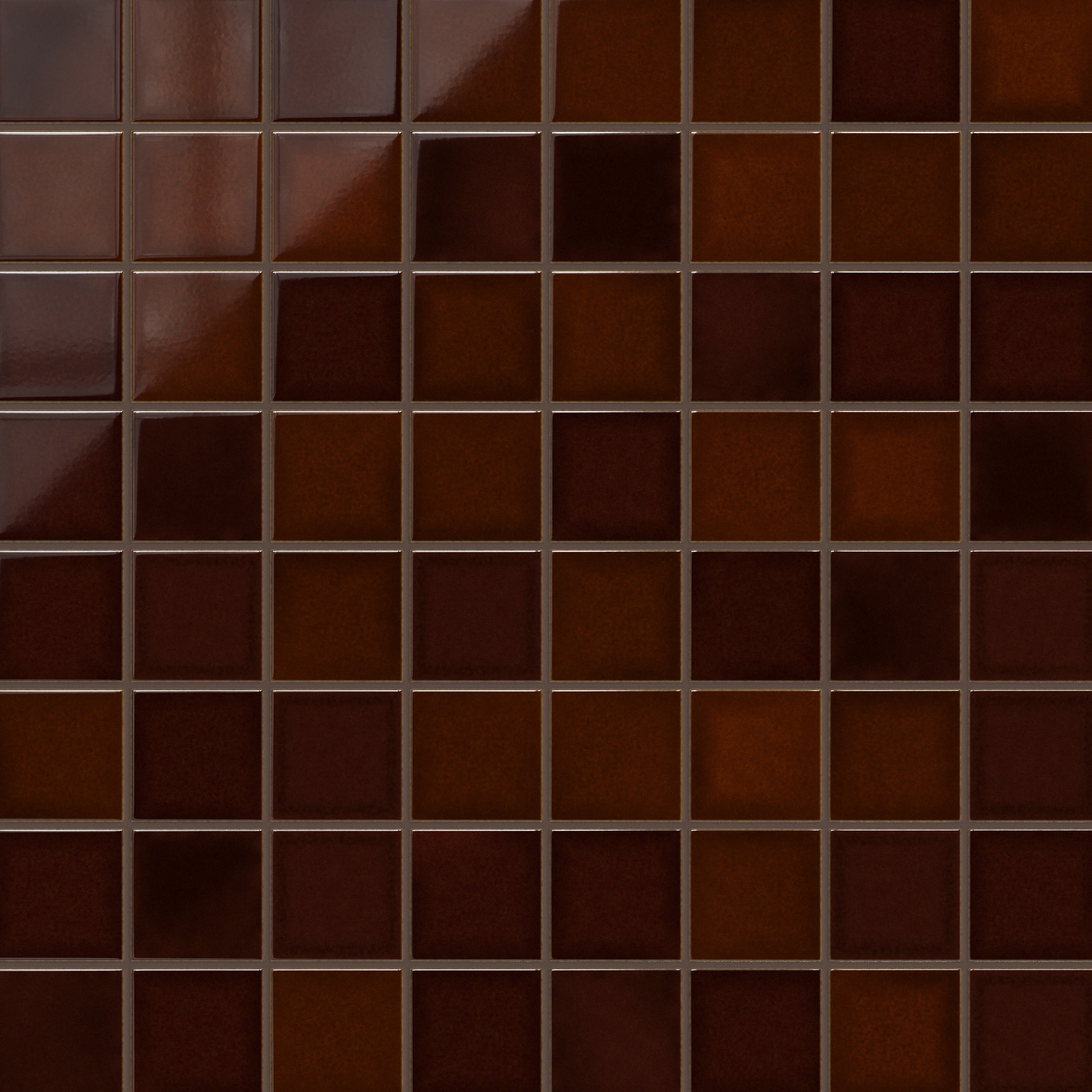 4x4 Original Ceramic Tile in Tiger's Eye