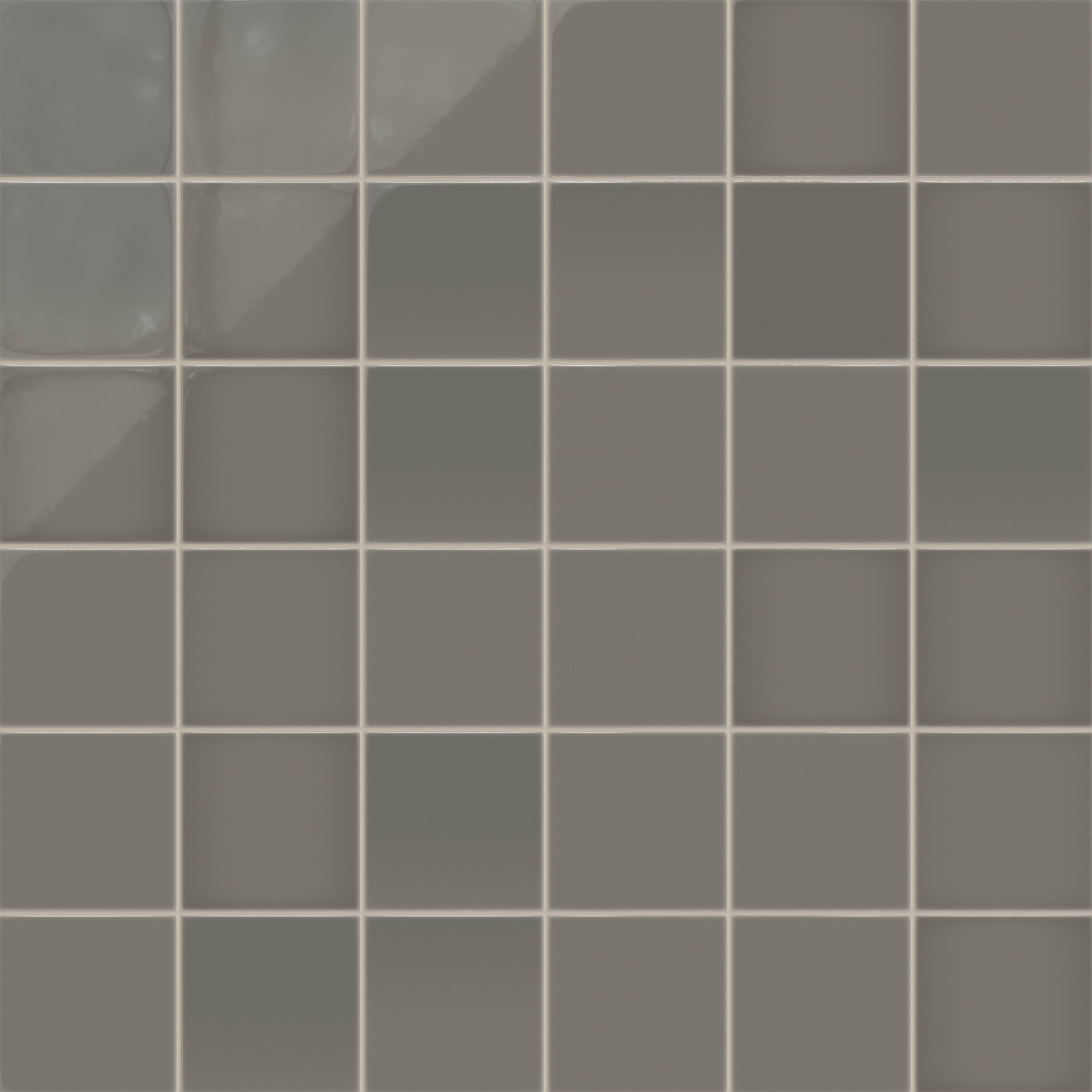 6x6 Natural Press Ceramic Tile in Timberline Gloss
