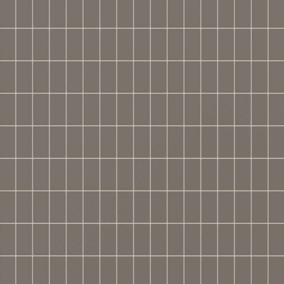 2x4 Straight Set Sheeted Natural Press Ceramic Mosaic Tile in Timberline Matte