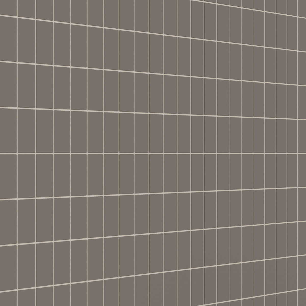 2x4 Straight Set Sheeted Natural Press Ceramic Mosaic Tile in Timberline Matte