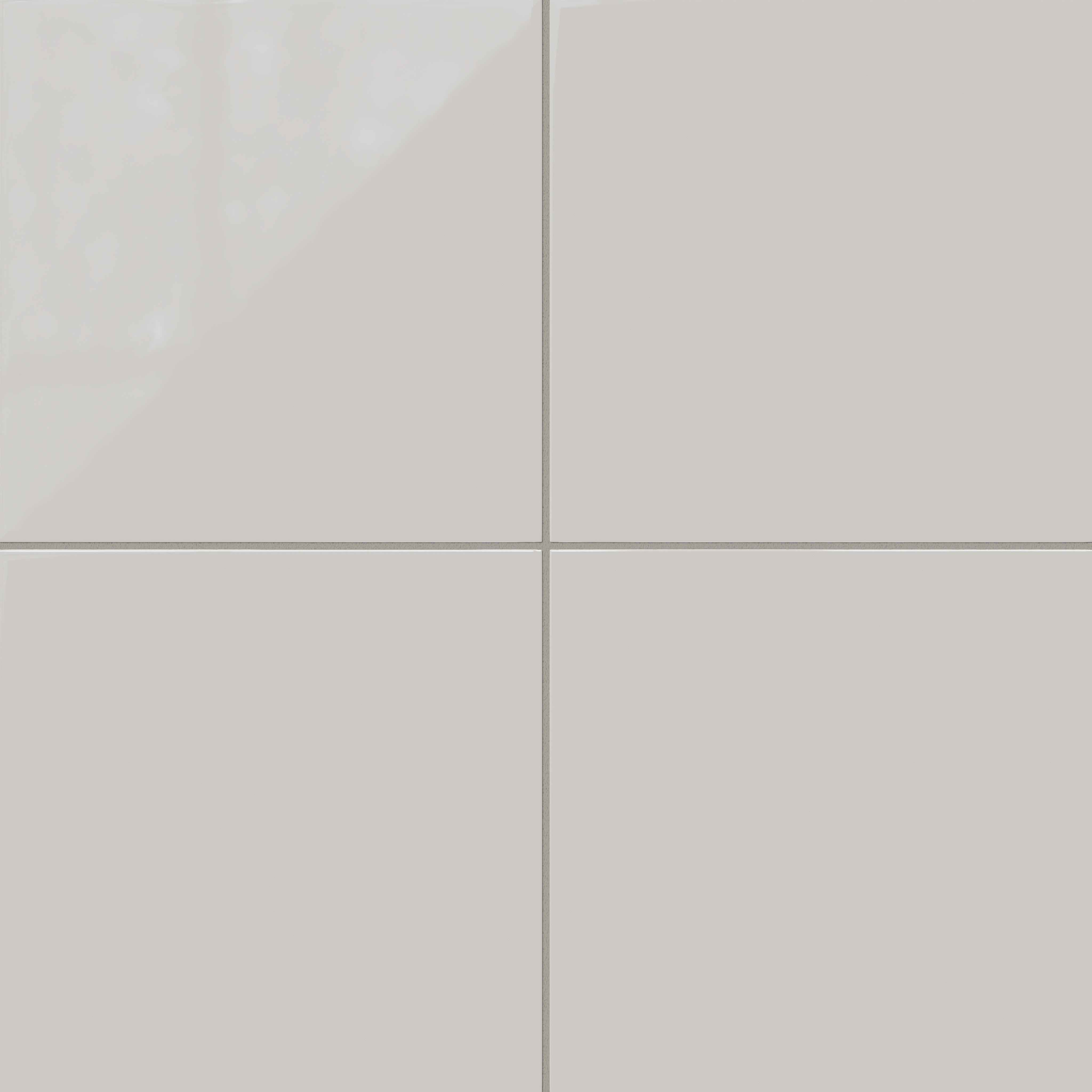 12x12 Natural Press Ceramic Tile in Titanium Grey Gloss