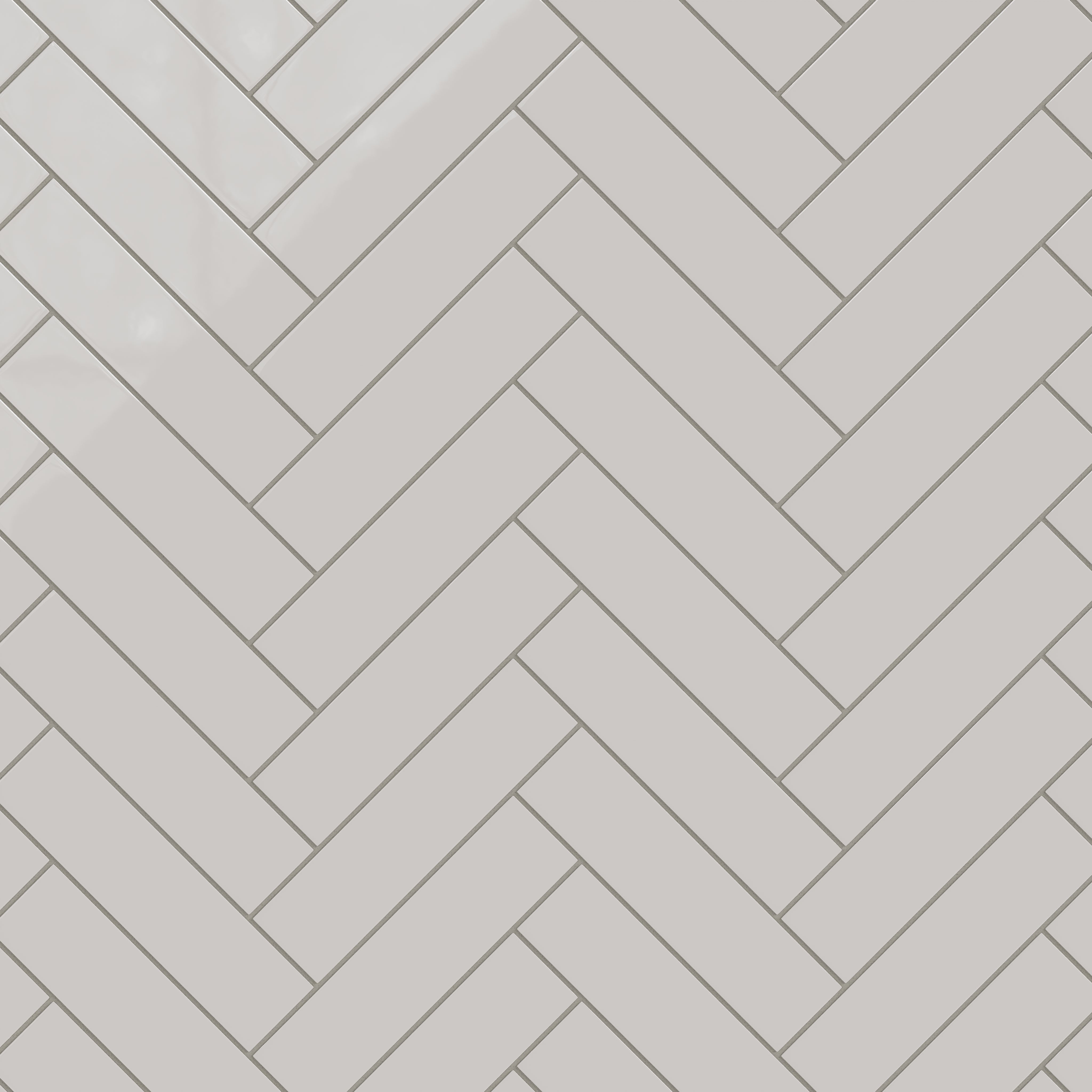 3x12 Natural Press Ceramic Tile in Titanium Grey Gloss
