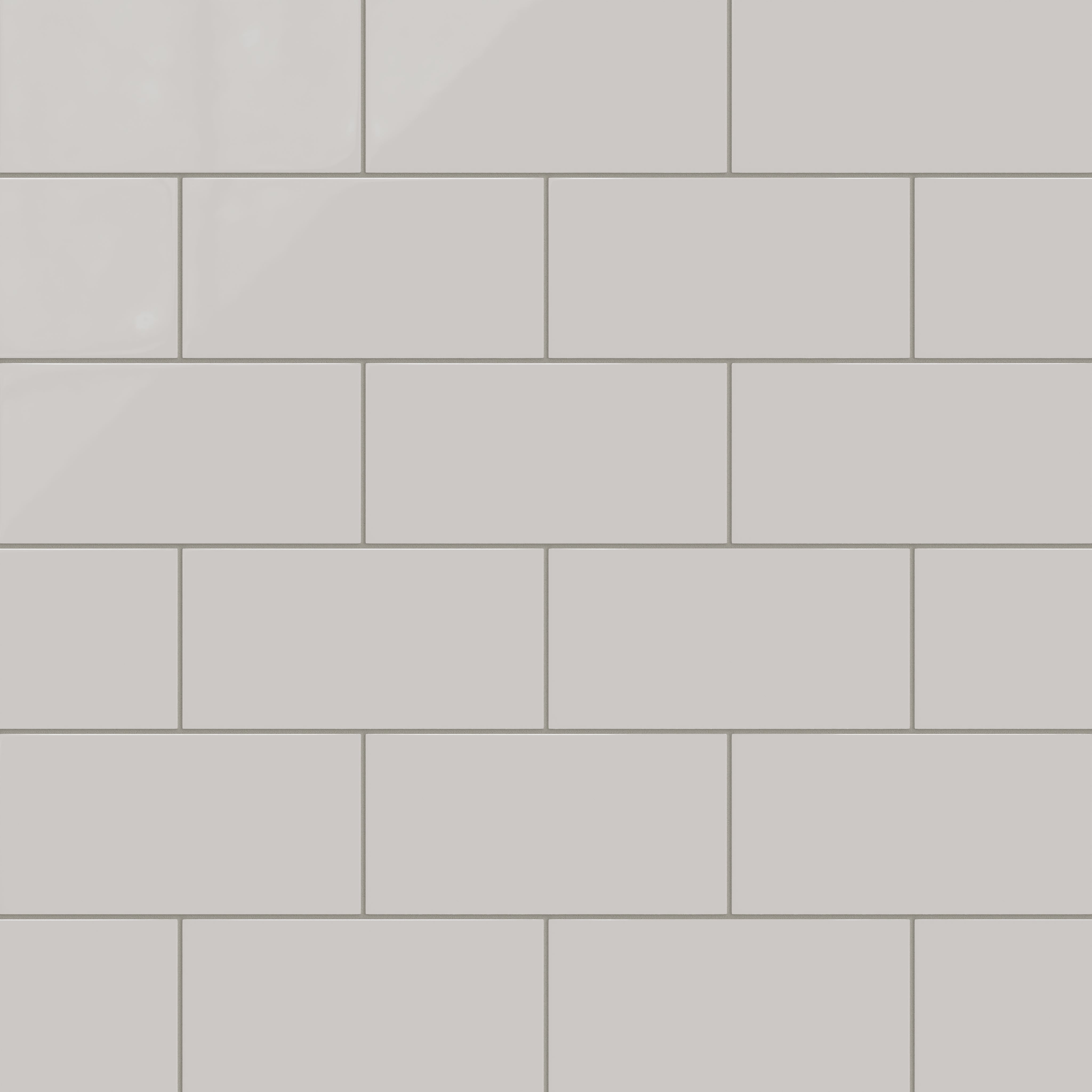 6x12 Natural Press Ceramic Tile in Titanium Grey Matte