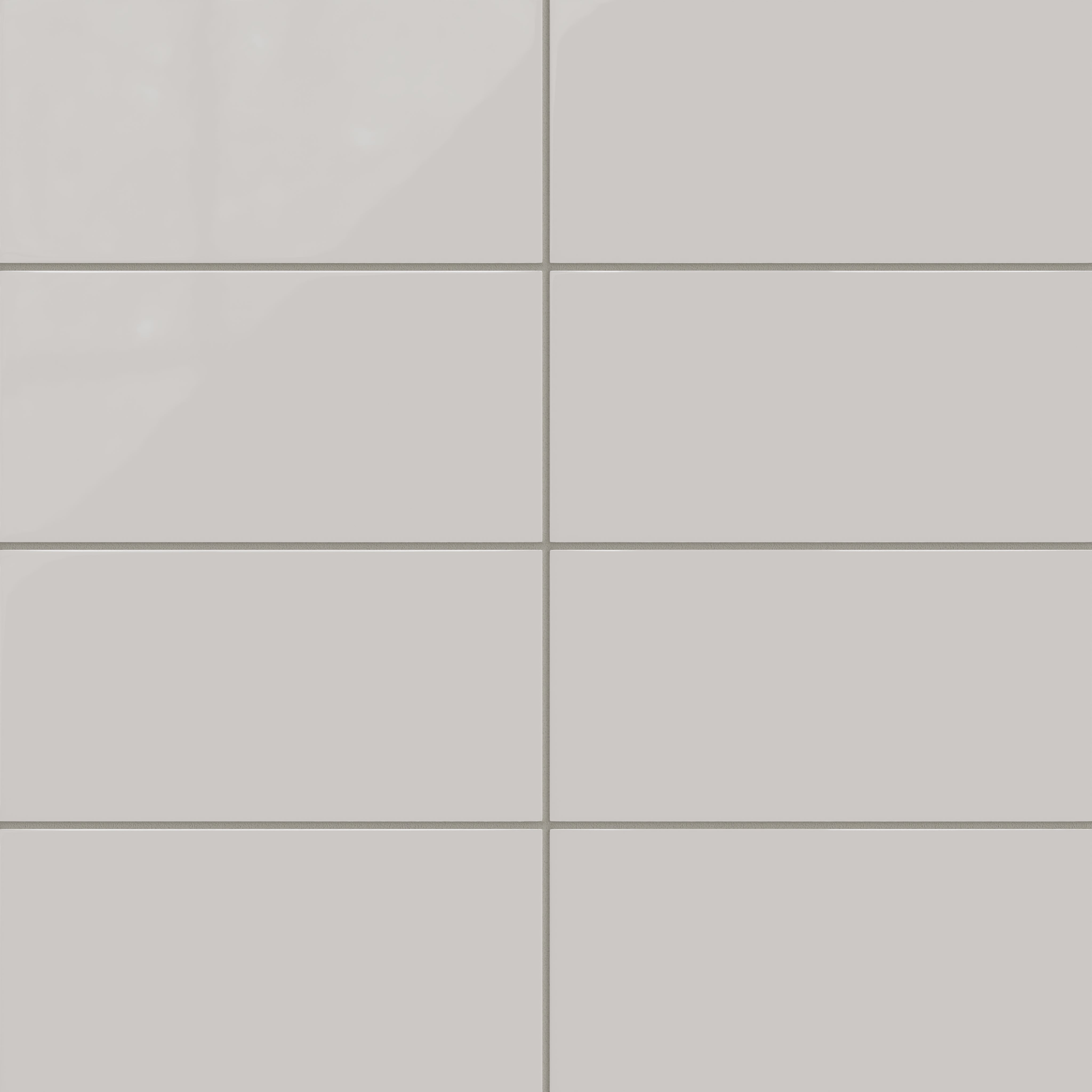 6x12 Natural Press Ceramic Tile in Titanium Grey Matte