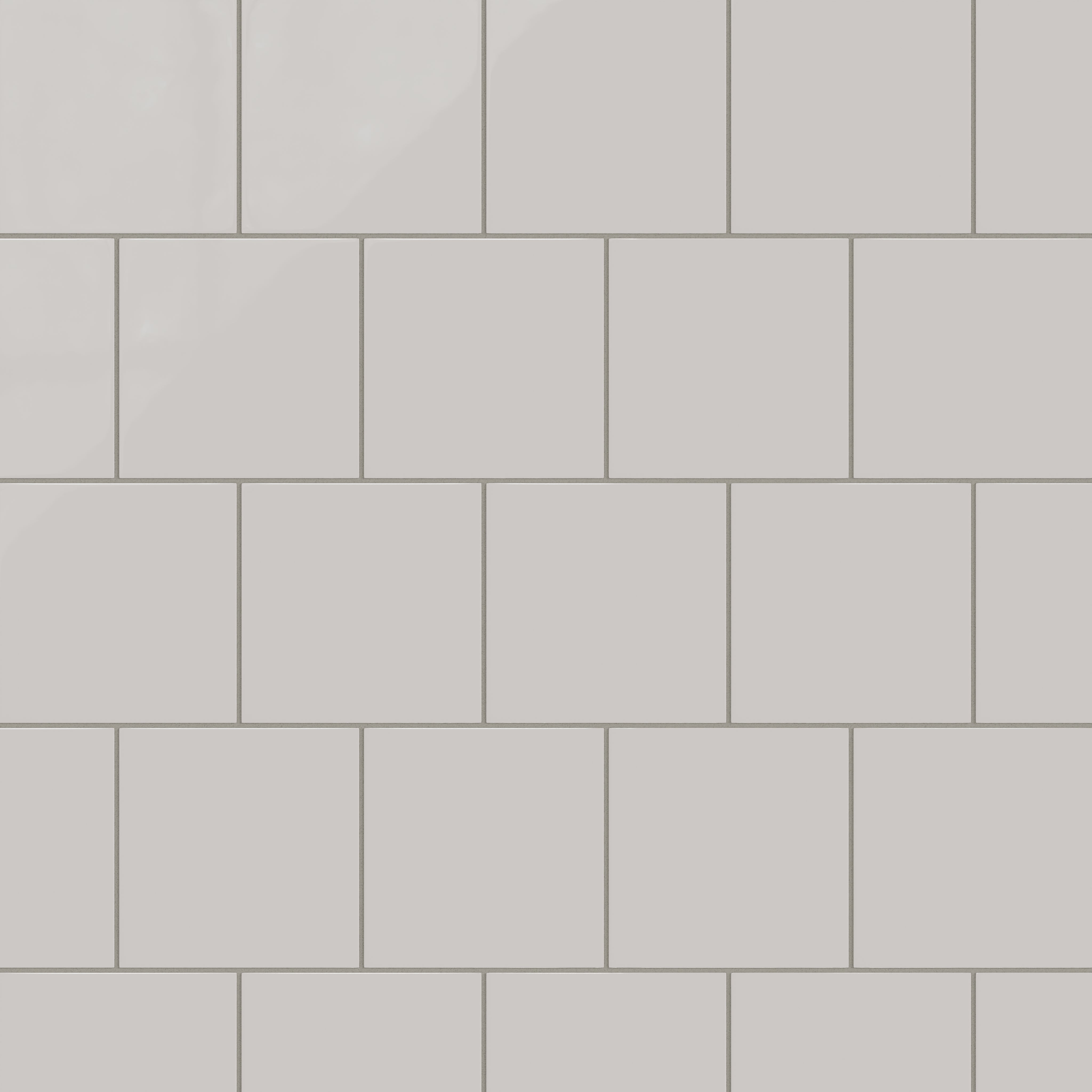 8x8 Natural Press Ceramic Tile in Titanium Grey Gloss