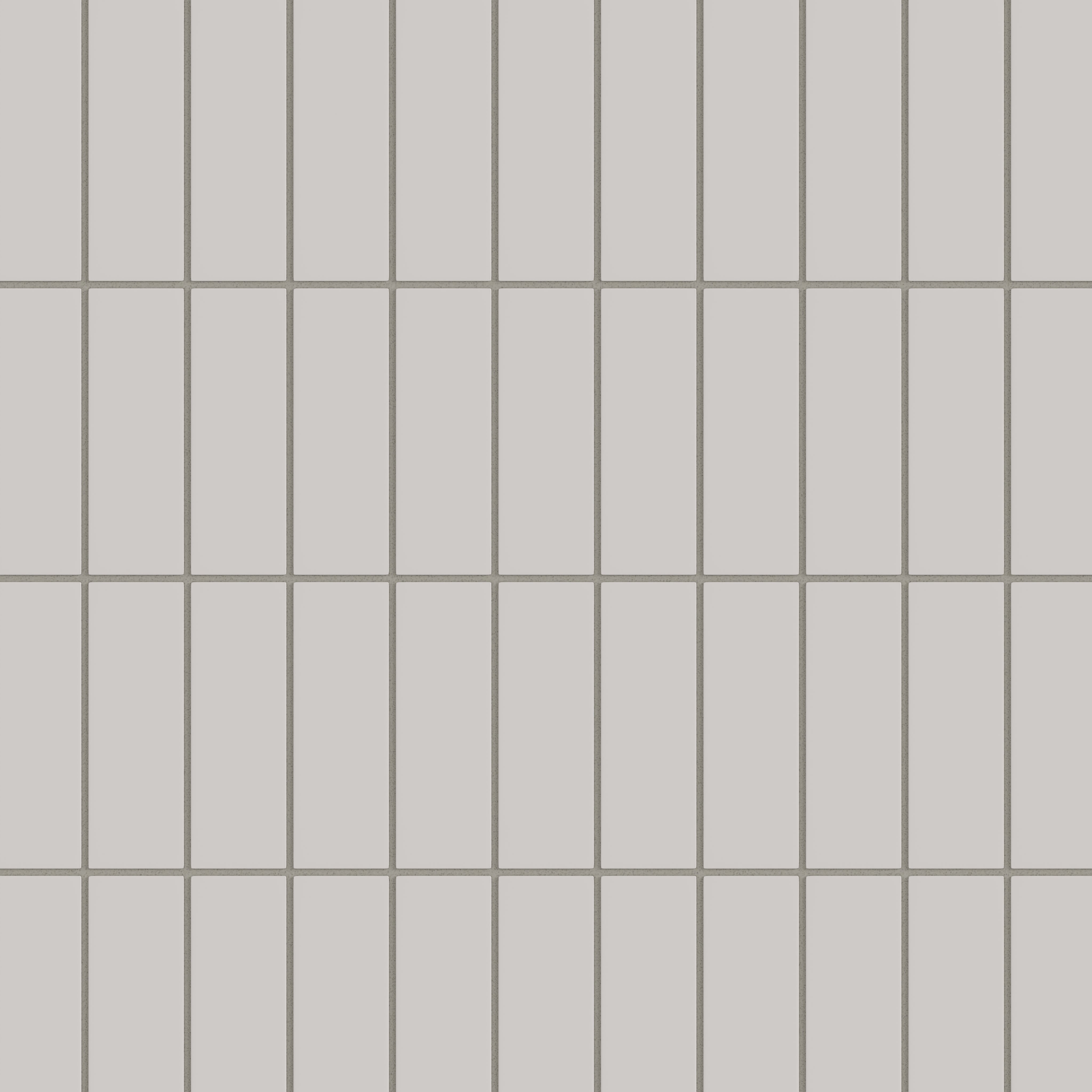 2x6 Natural Press Ceramic Tile in Titanium Grey Matte
