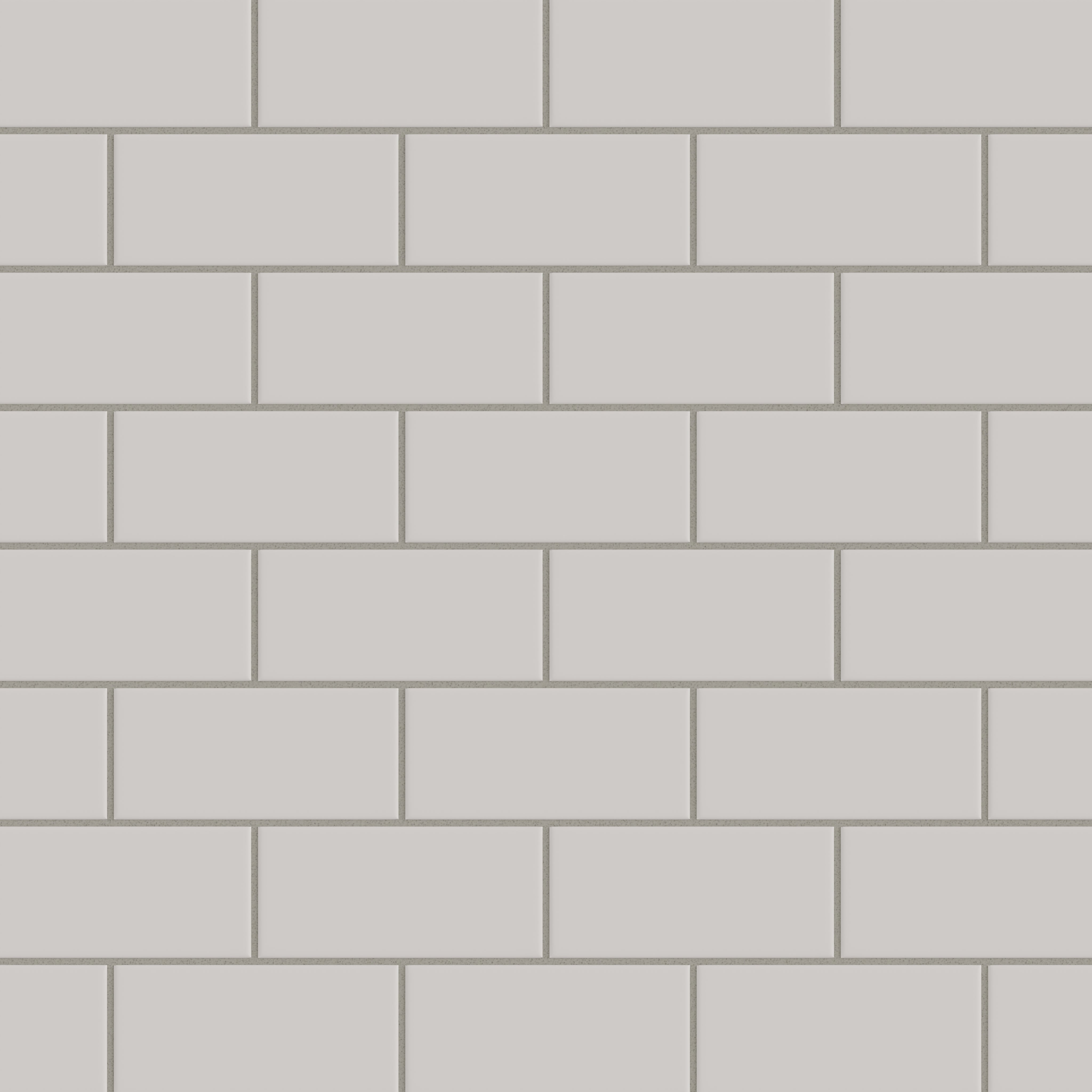 3x6 Natural Press Ceramic Tile in Titanium Grey Matte