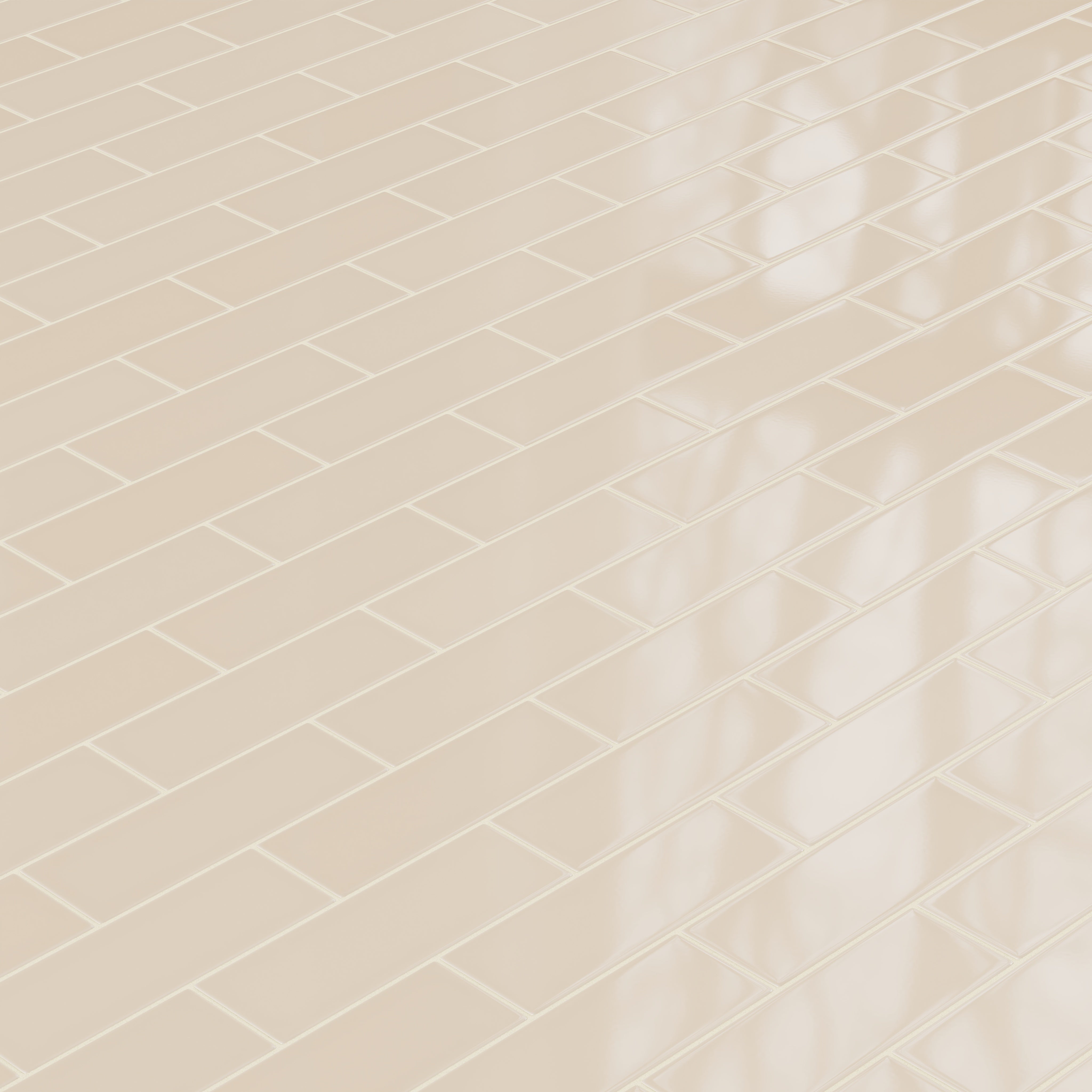 4x12 Original Ceramic Tile in Tumbleweed Gloss