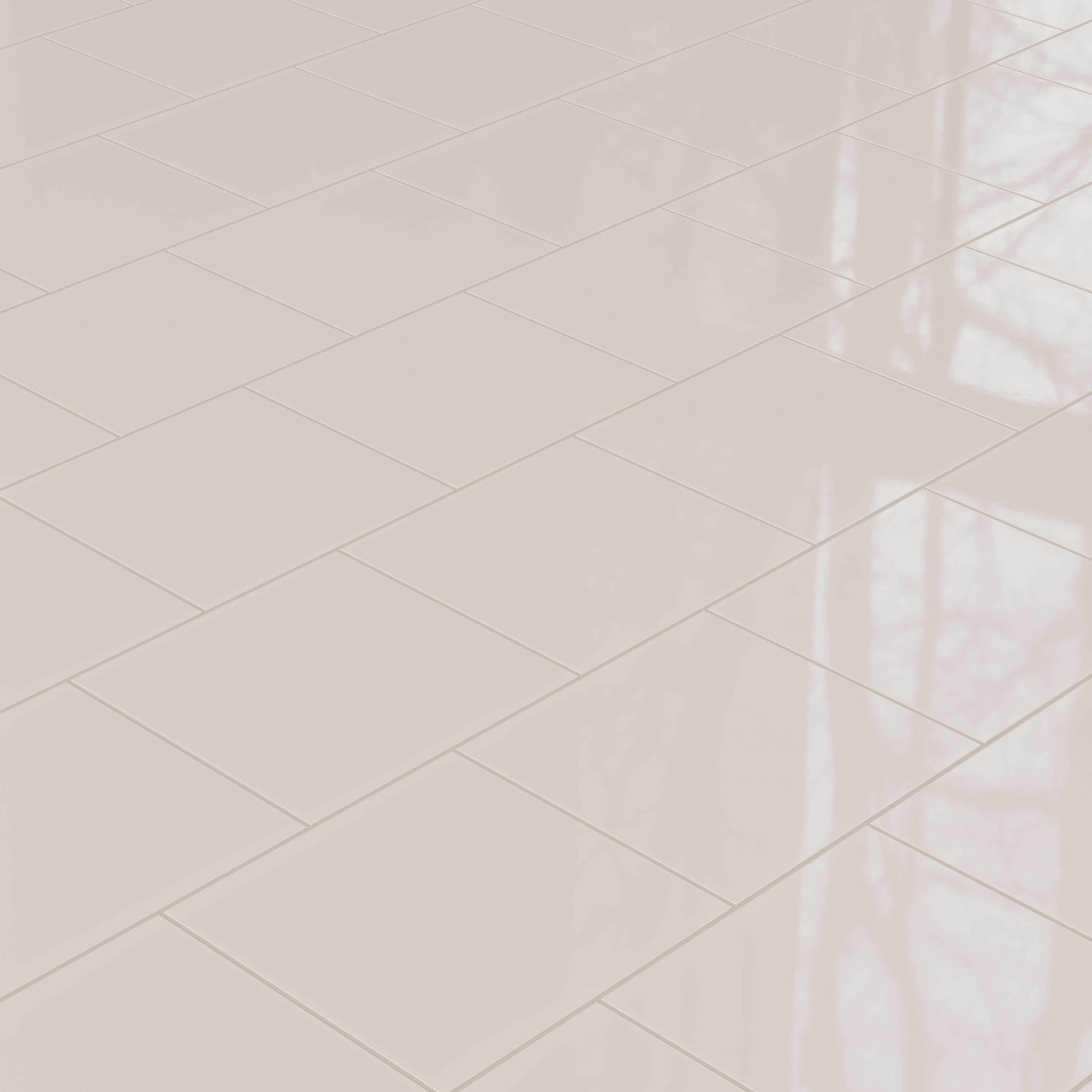 12x12 Natural Press Ceramic Tile in Tyrian Purple Gloss