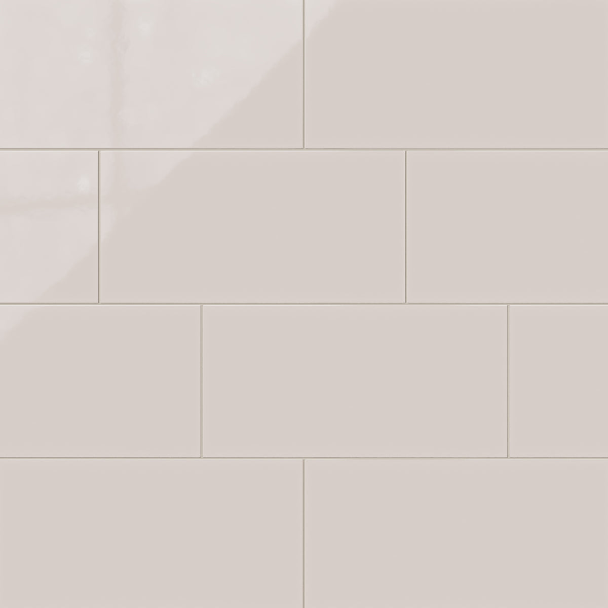 12x24 Natural Press Ceramic Tile in Tyrian Purple Gloss