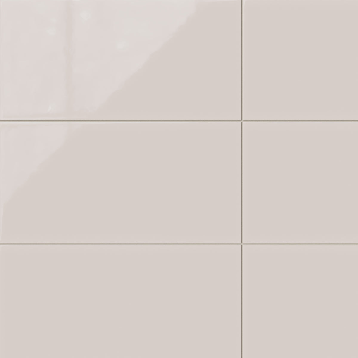 12x24 Natural Press Ceramic Tile in Tyrian Purple Gloss