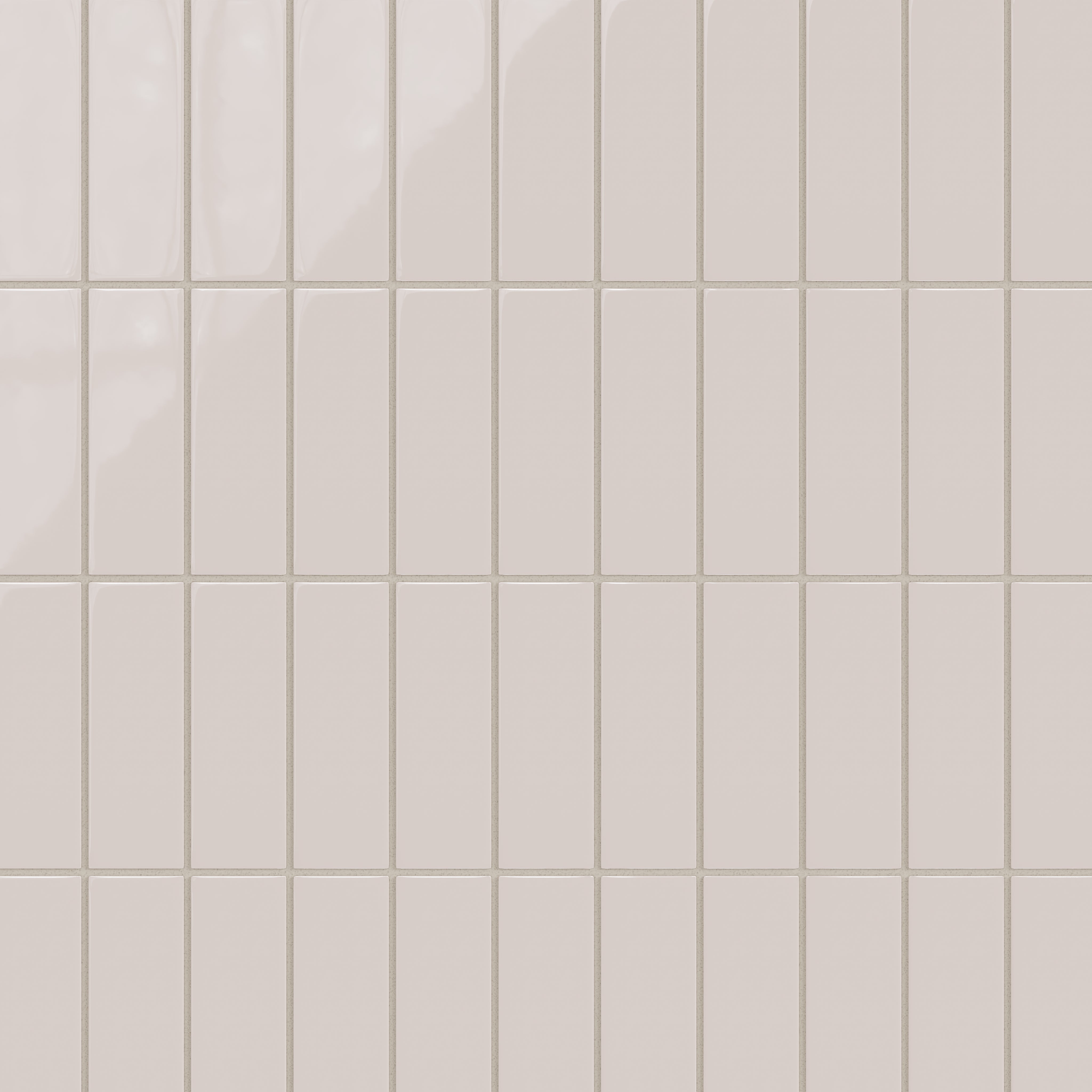 2x6 Natural Press Ceramic Tile in Tyrian Purple Gloss