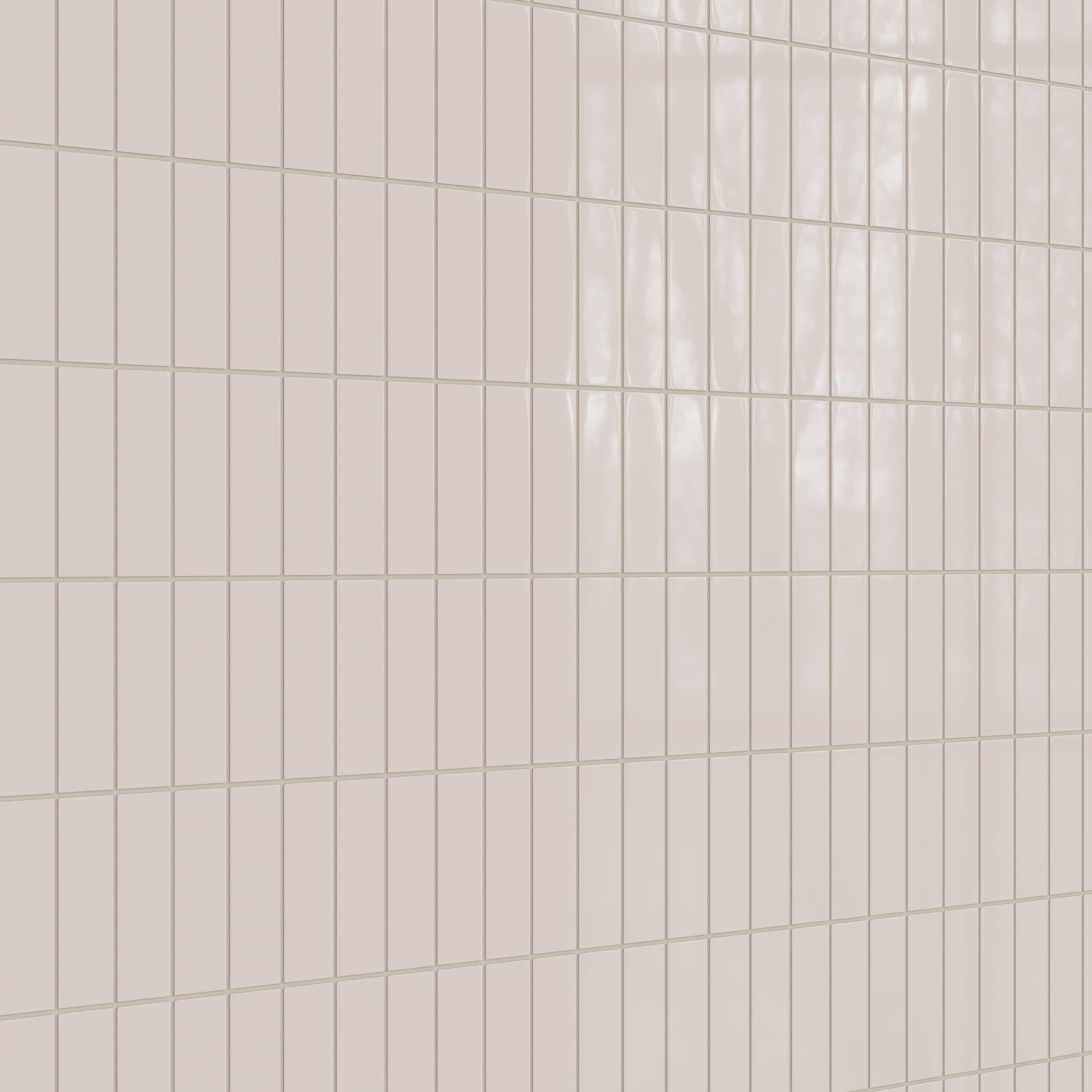 2x6 Natural Press Ceramic Tile in Tyrian Purple Gloss