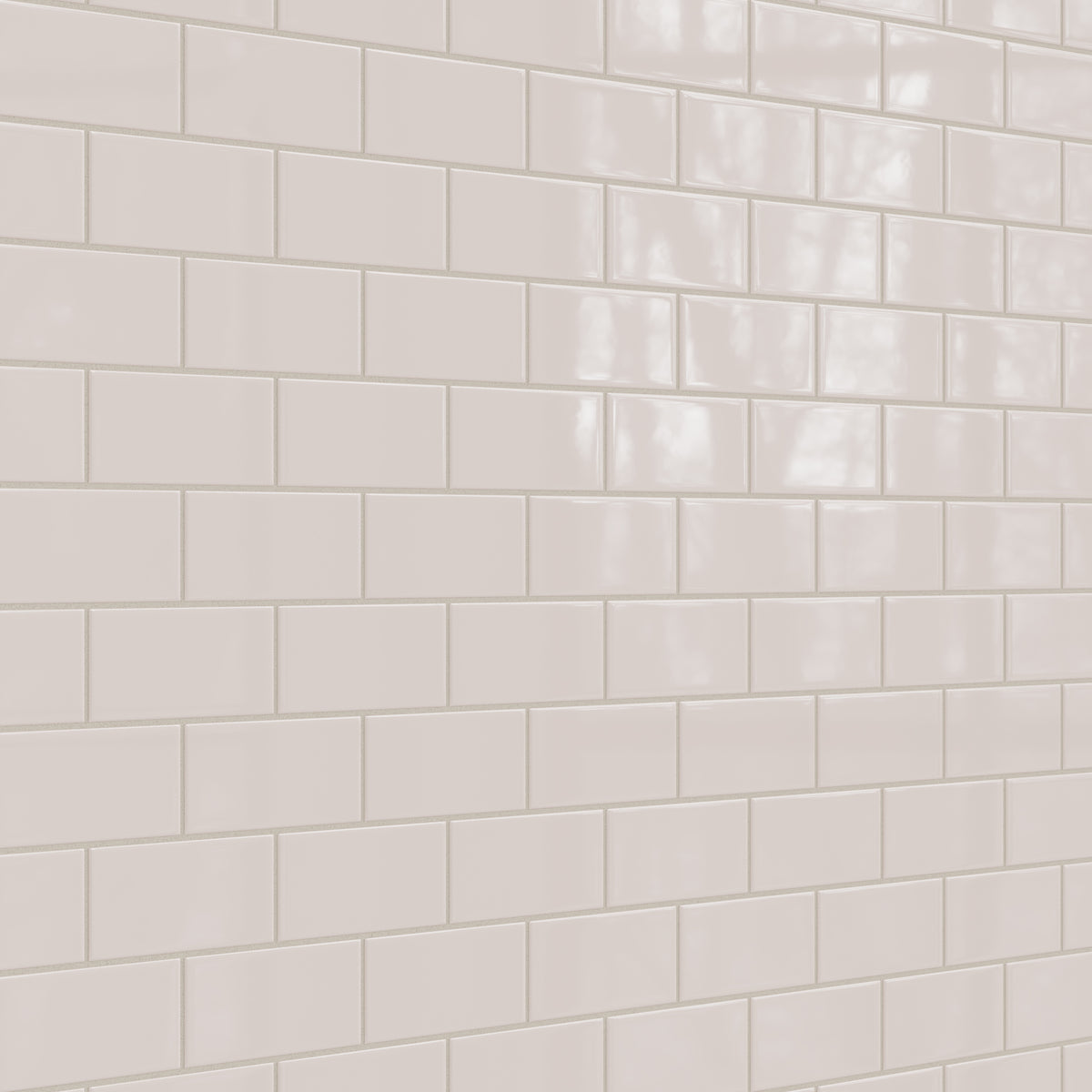 3x6 Natural Press Ceramic Tile in Tyrian Purple Gloss
