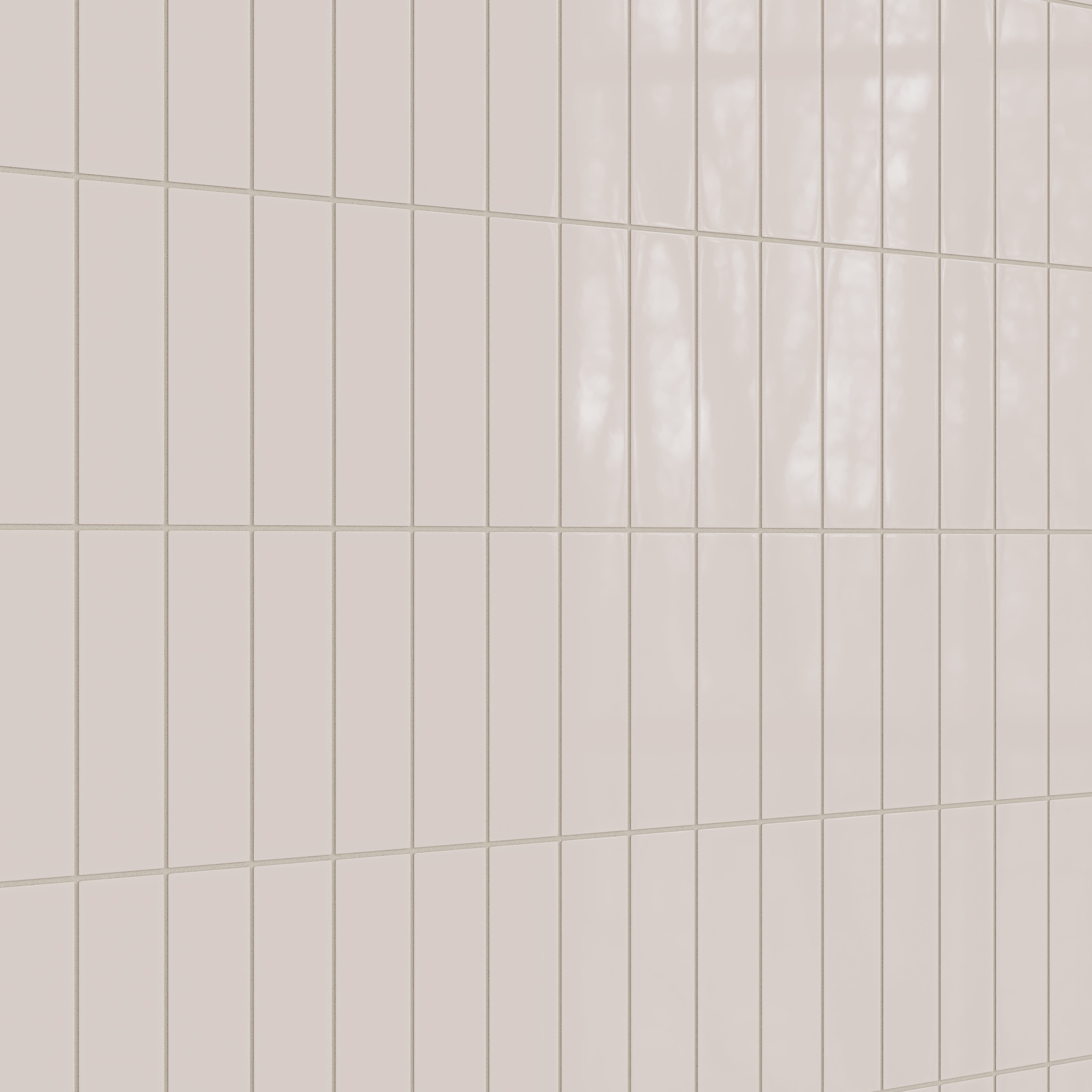 3x9 Natural Press Ceramic Tile in Tyrian Purple Gloss