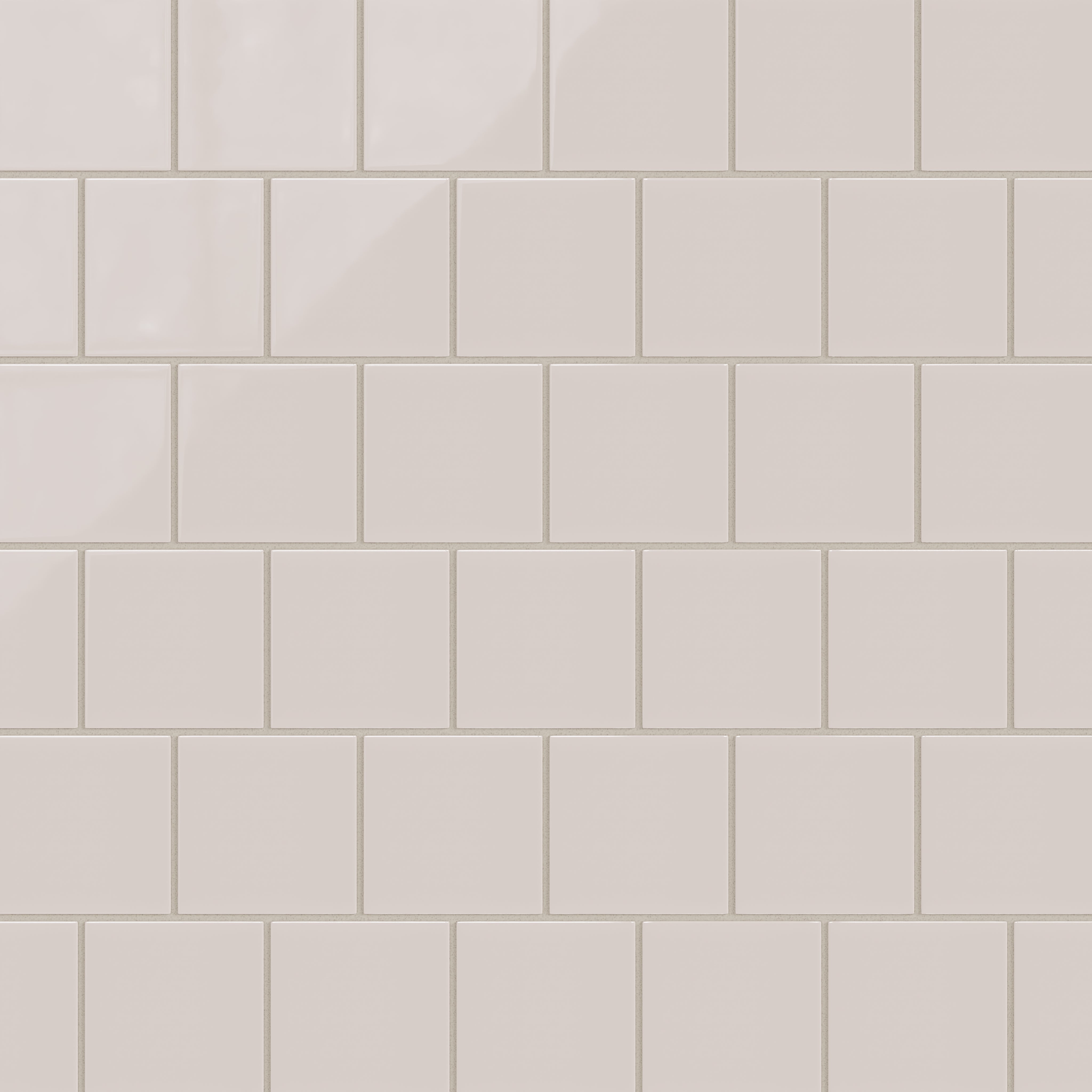 4x4 Natural Press Ceramic Tile in Titanium Grey Gloss