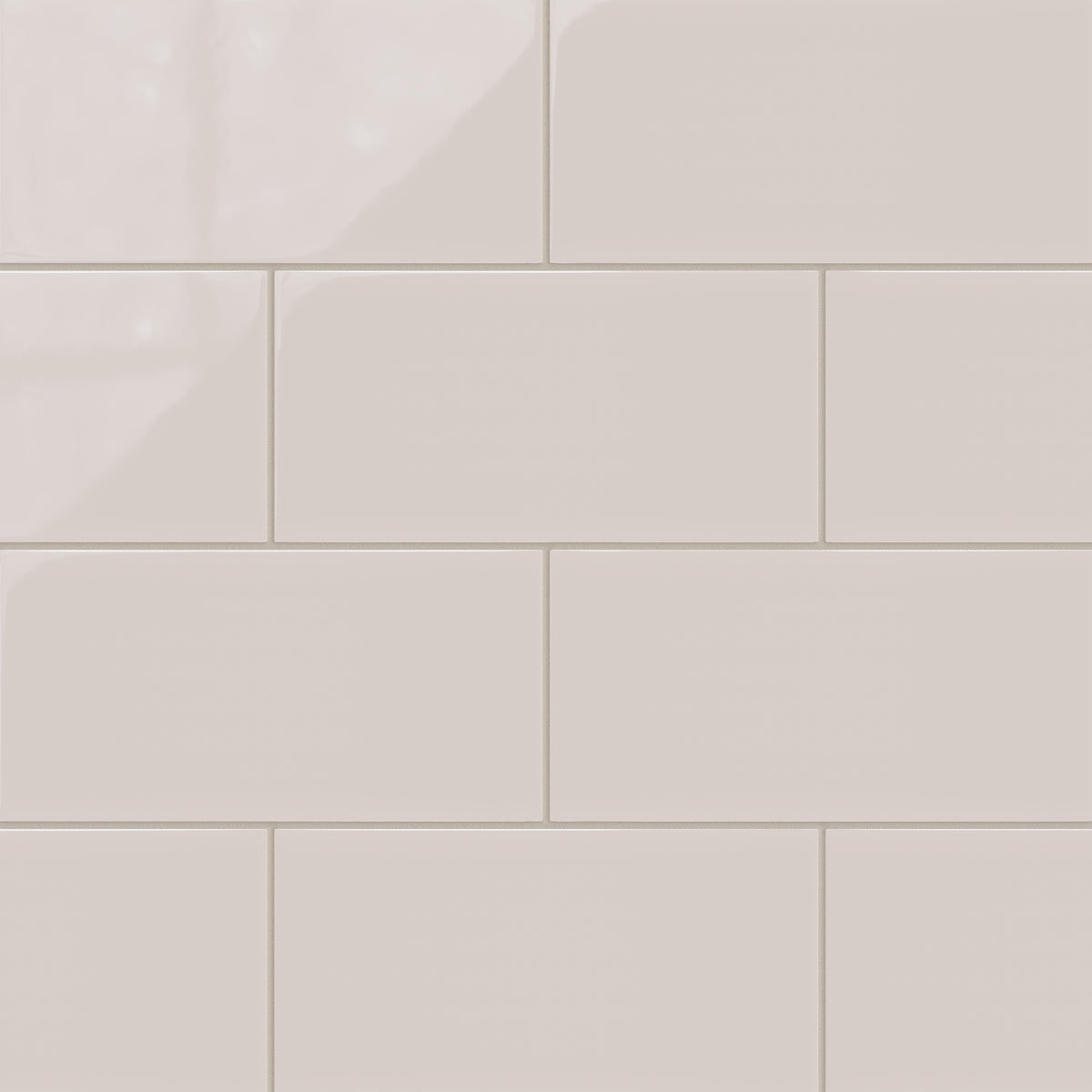 6x12 Natural Press Ceramic Tile in Tyrian Purple Gloss