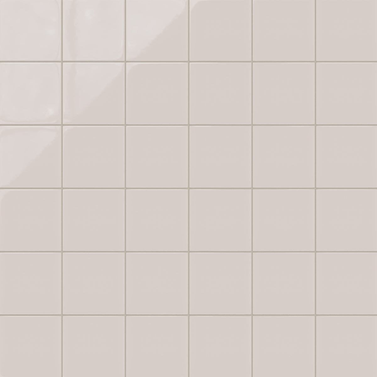 6x6 Natural Press Ceramic Tile in Tyrian Purple Gloss