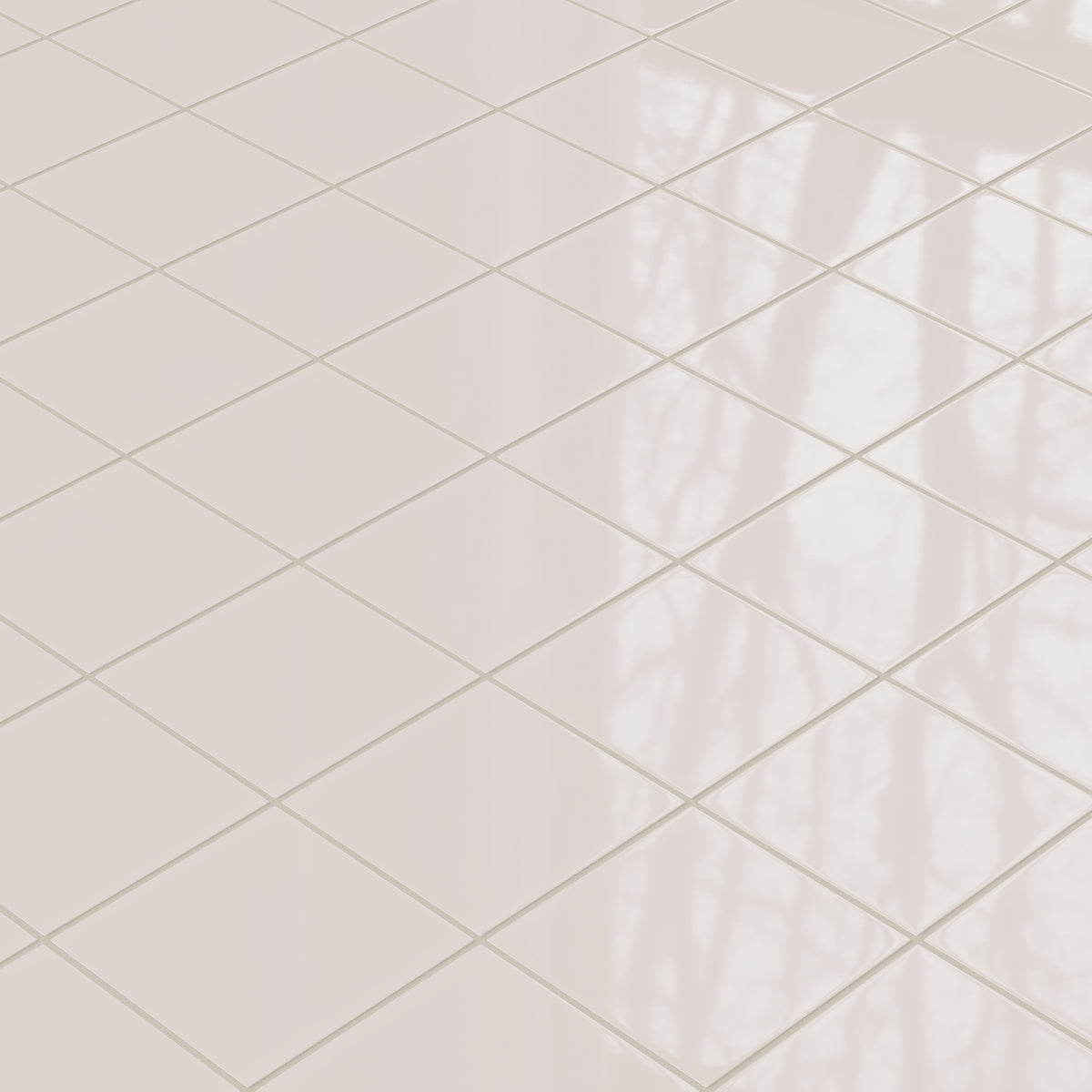 6x6 Natural Press Ceramic Tile in Tyrian Purple Gloss