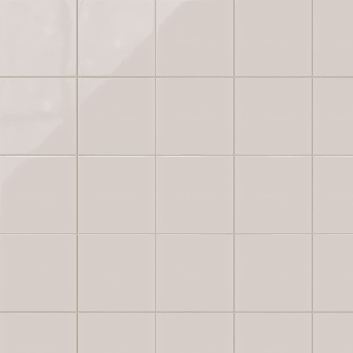 8x8 Natural Press Ceramic Tile in Tyrian Purple Gloss
