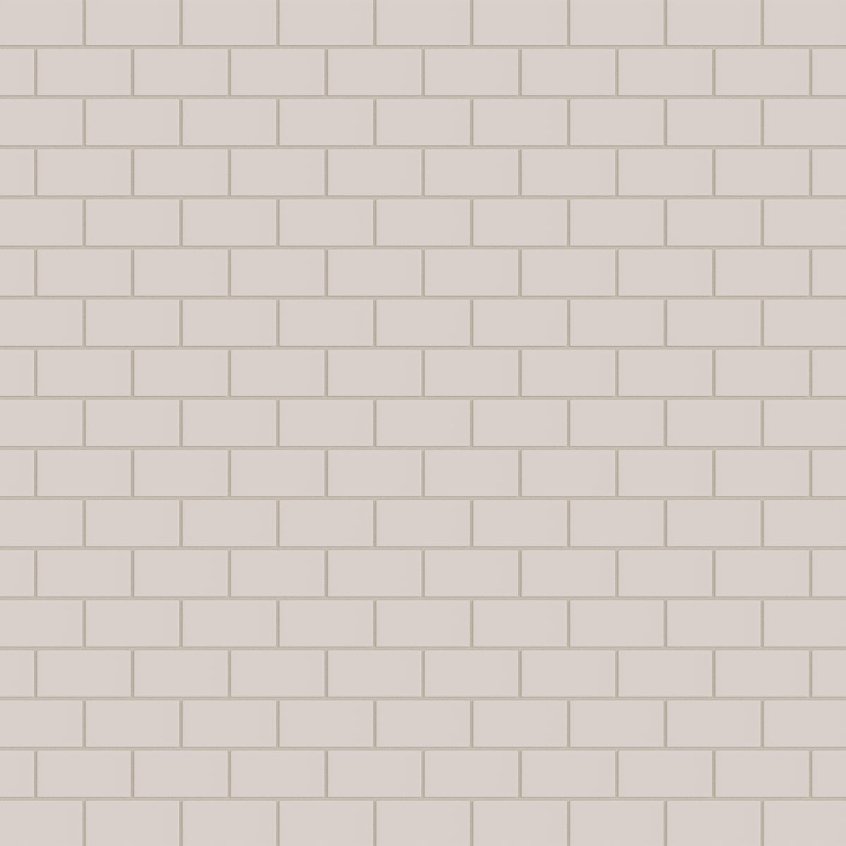 2x4 Half Offset Sheeted Natural Press Ceramic Mosaic Tile in Tyrian Purple Matte