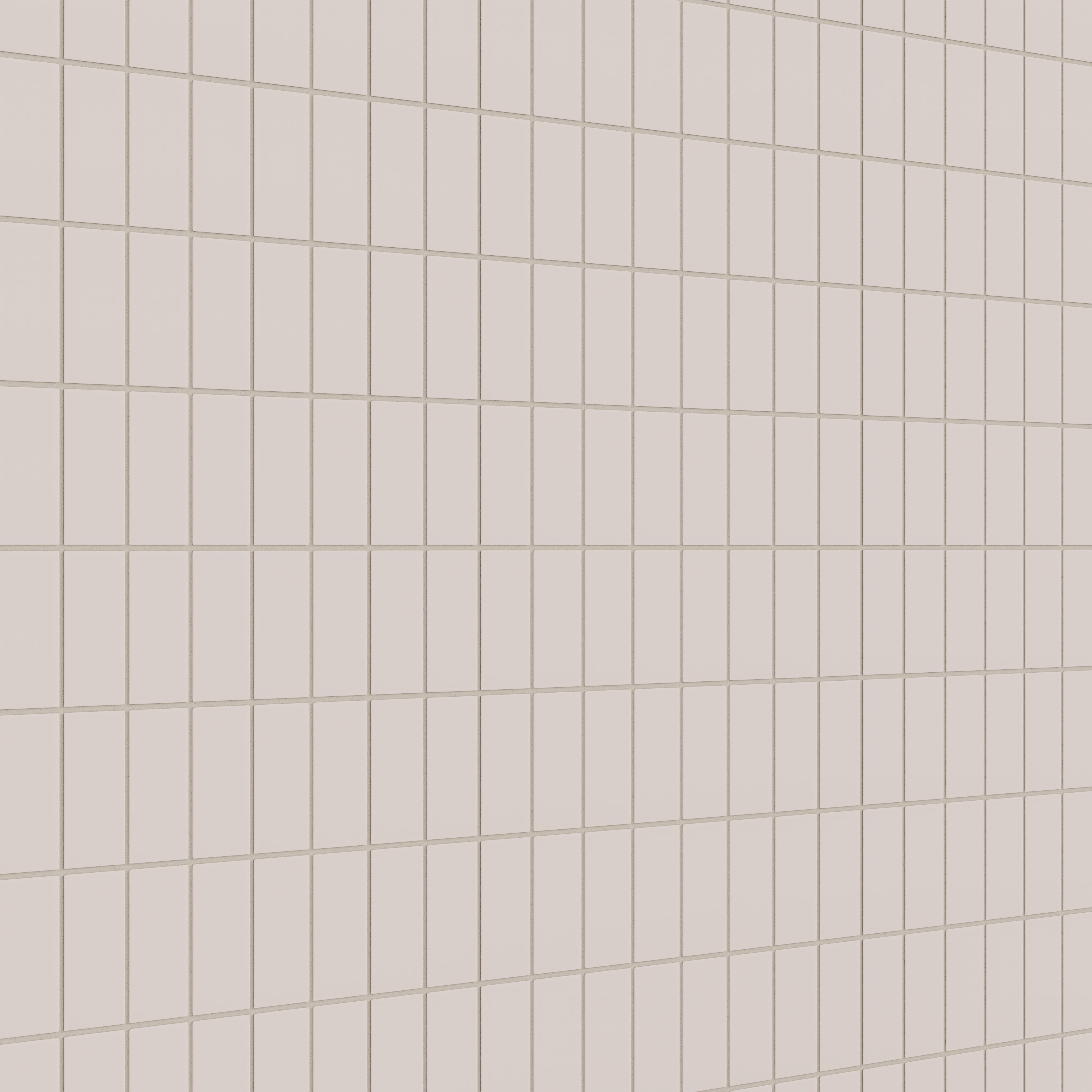 2x4 Straight Set Sheeted Natural Press Ceramic Mosaic Tile in Tyrian Purple Matte