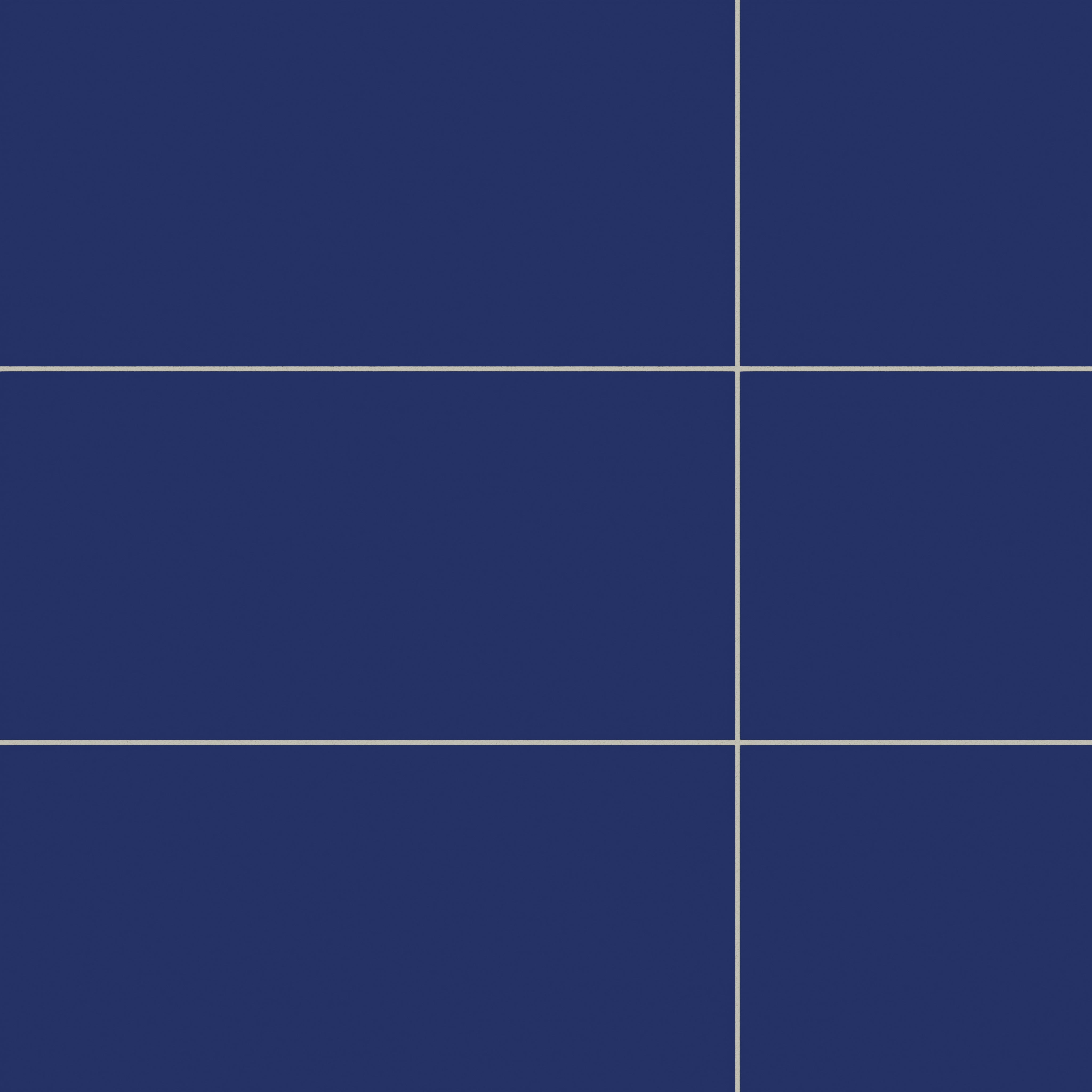 12x24 Natural Press Ceramic Tile in Ultramarine Matte