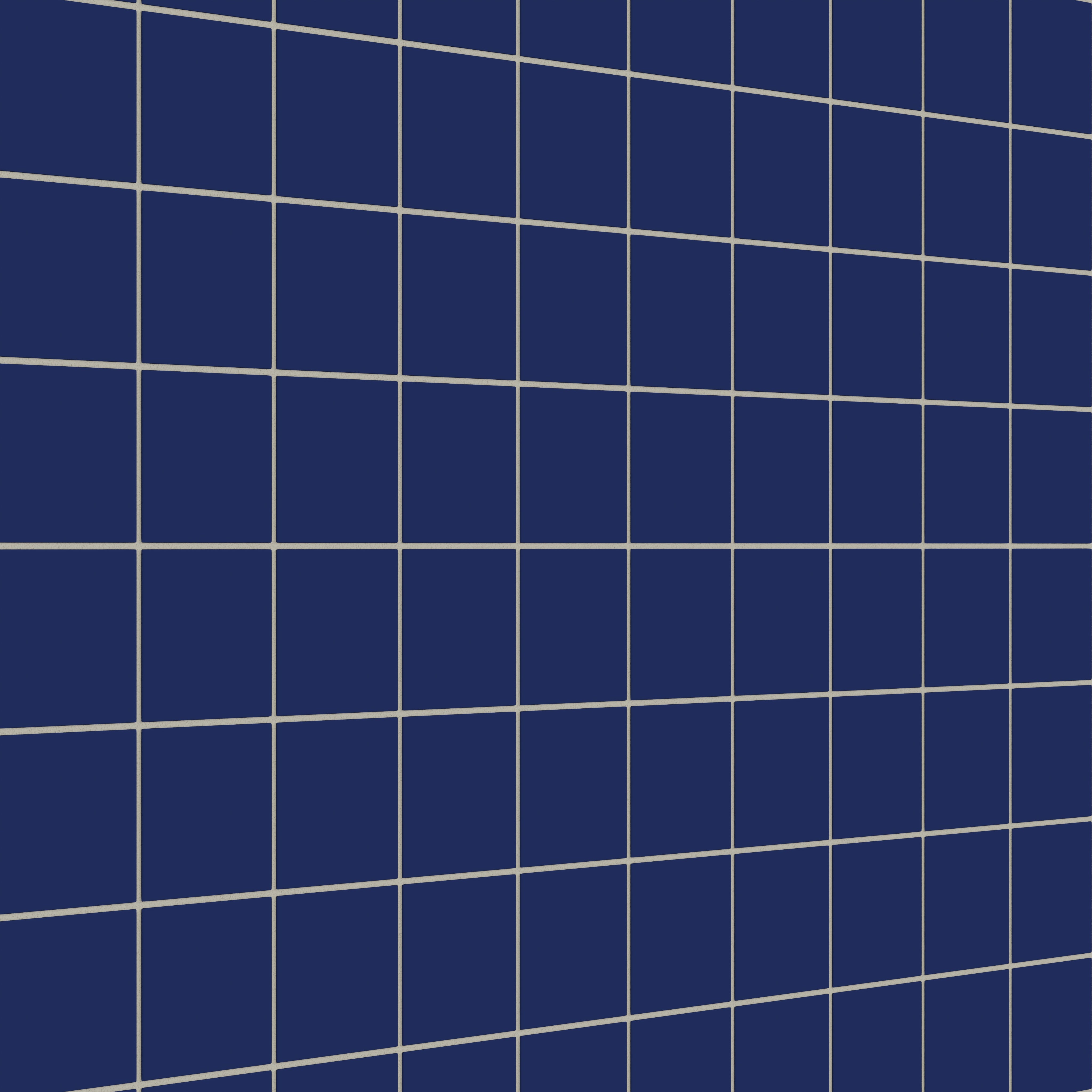 4x4 Natural Press Ceramic Tile in Ultramarine Matte