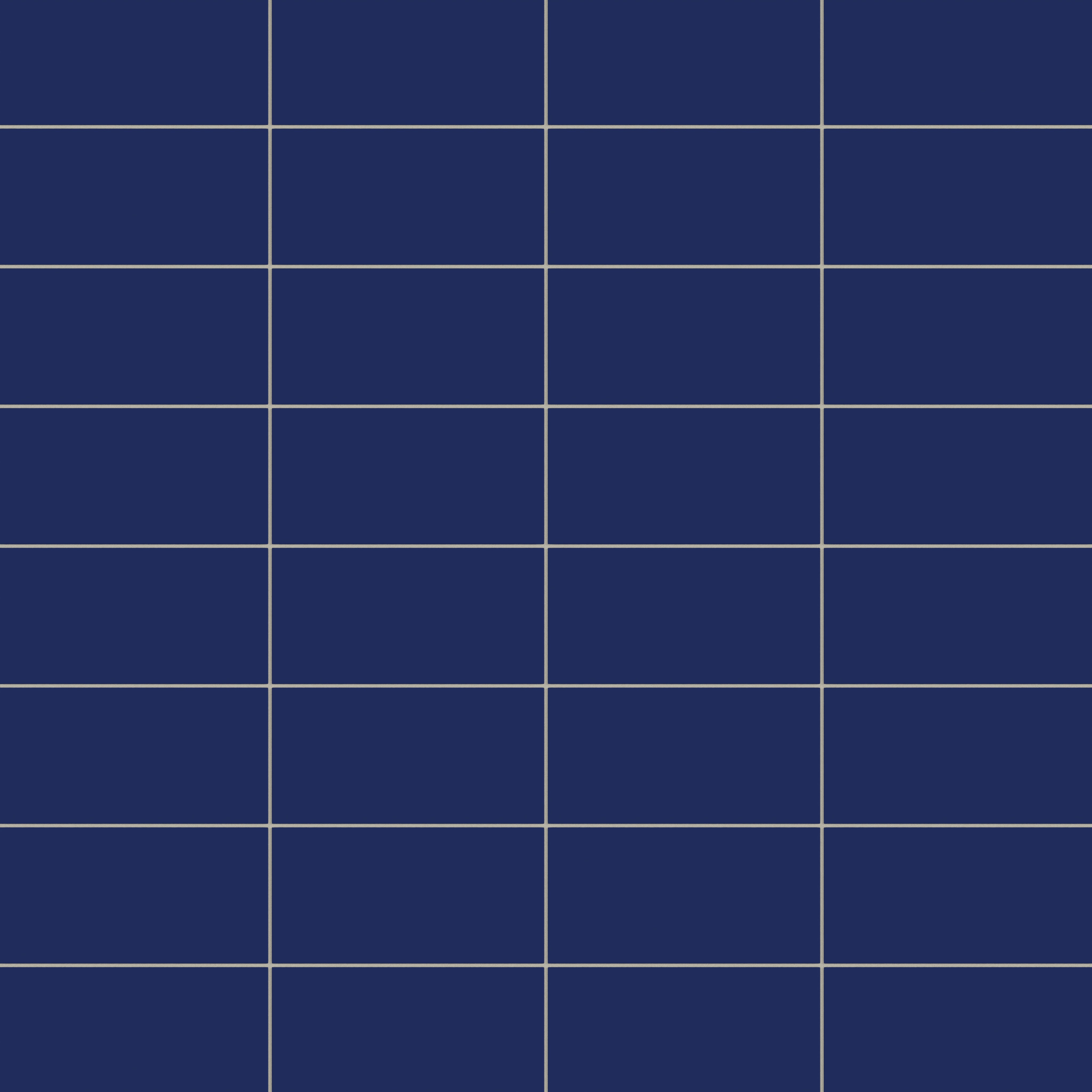 6x12 Natural Press Ceramic Tile in Ultramarine Matte