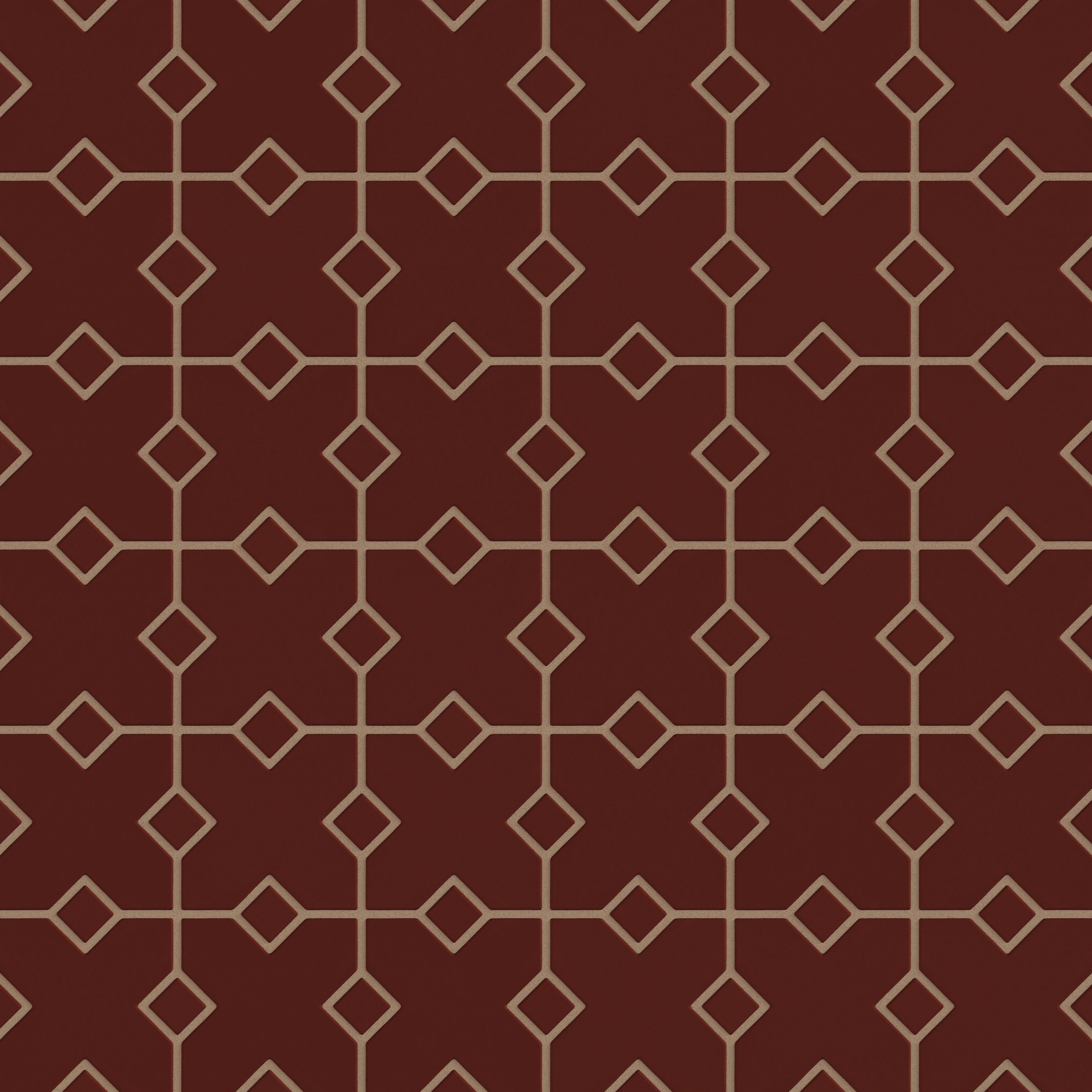 Hacienda Sheeted Original Ceramic Tile in Vintage Leather Matte