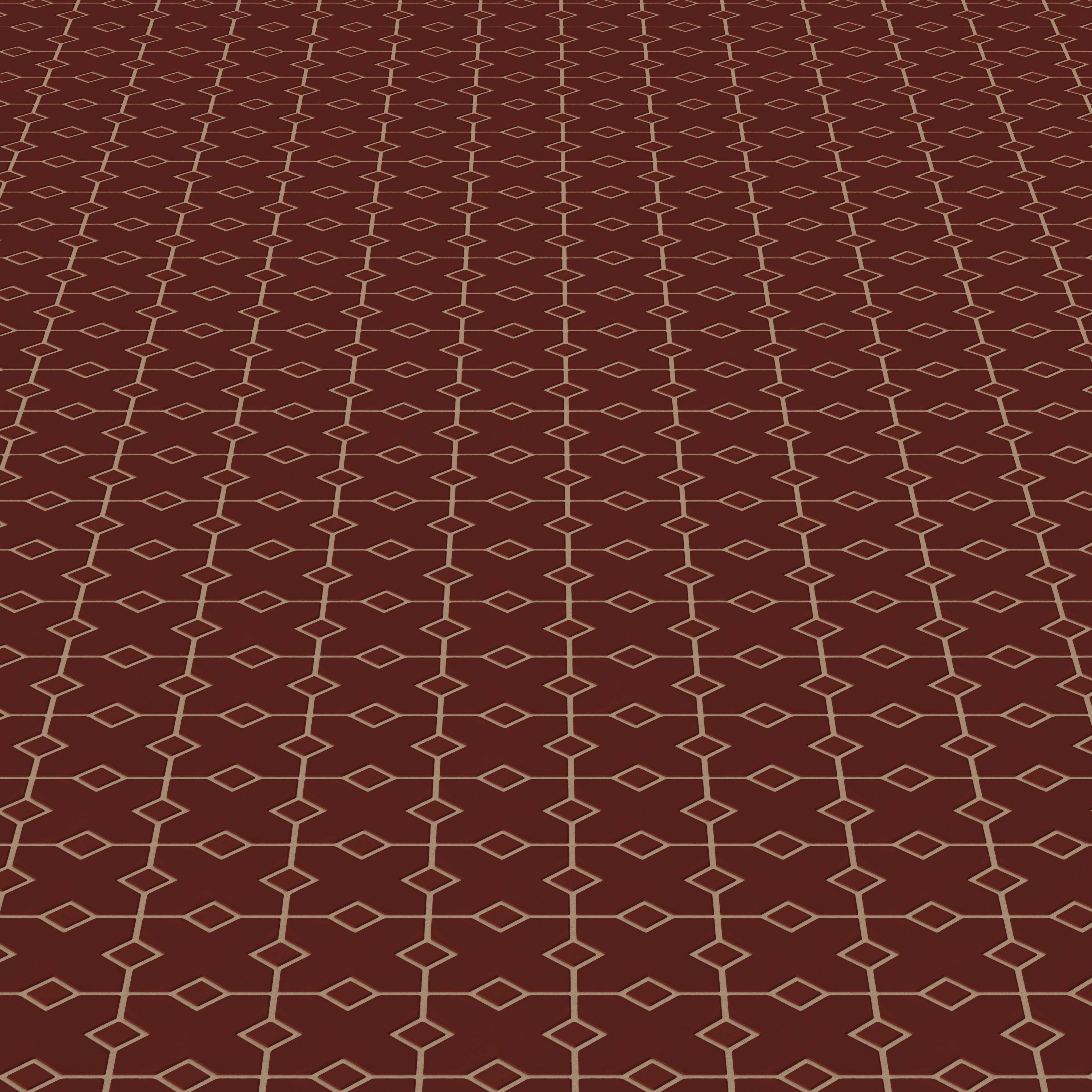 Hacienda Sheeted Original Ceramic Tile in Vintage Leather Matte