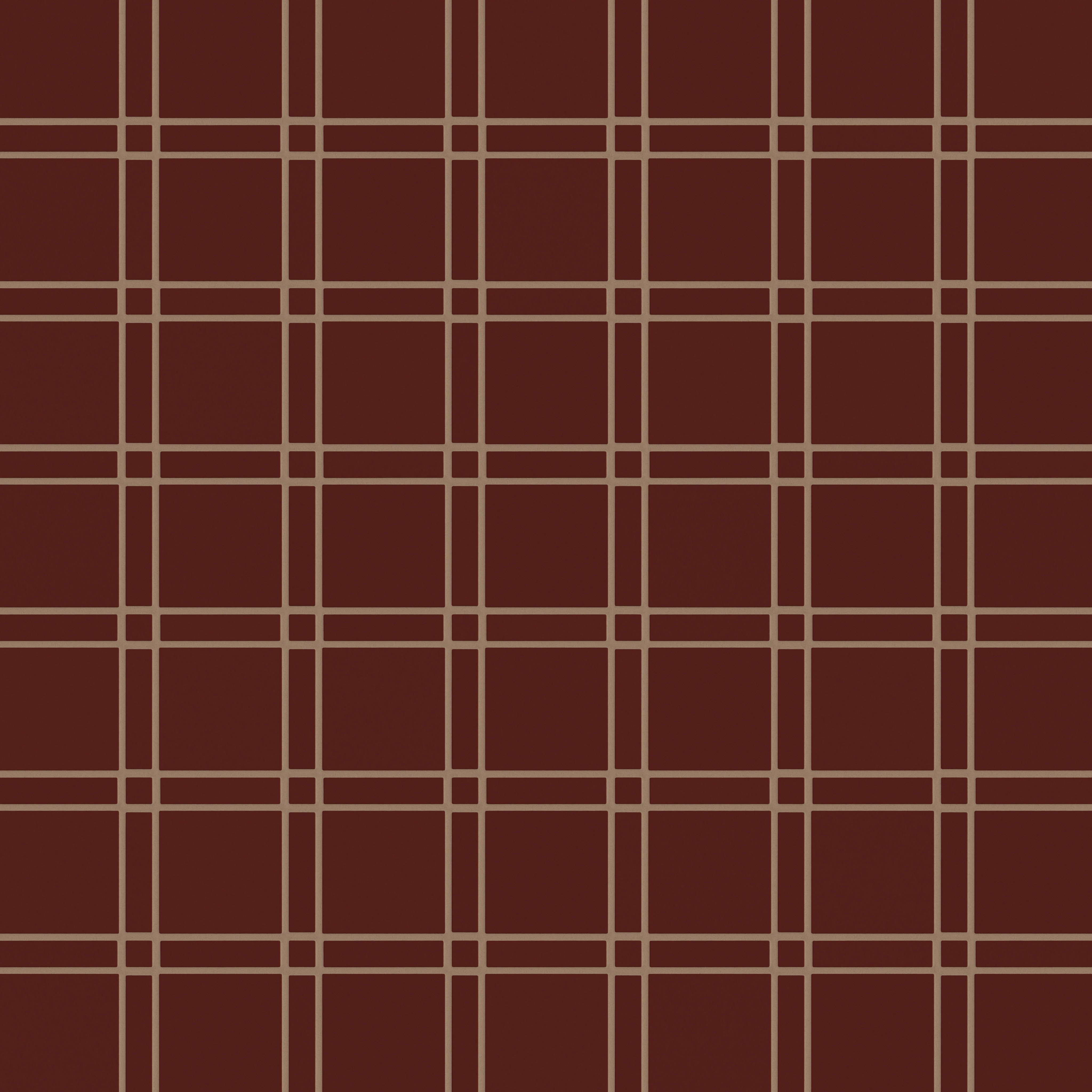 Lattice Sheeted Original Ceramic Tile in Vintage Leather Matte