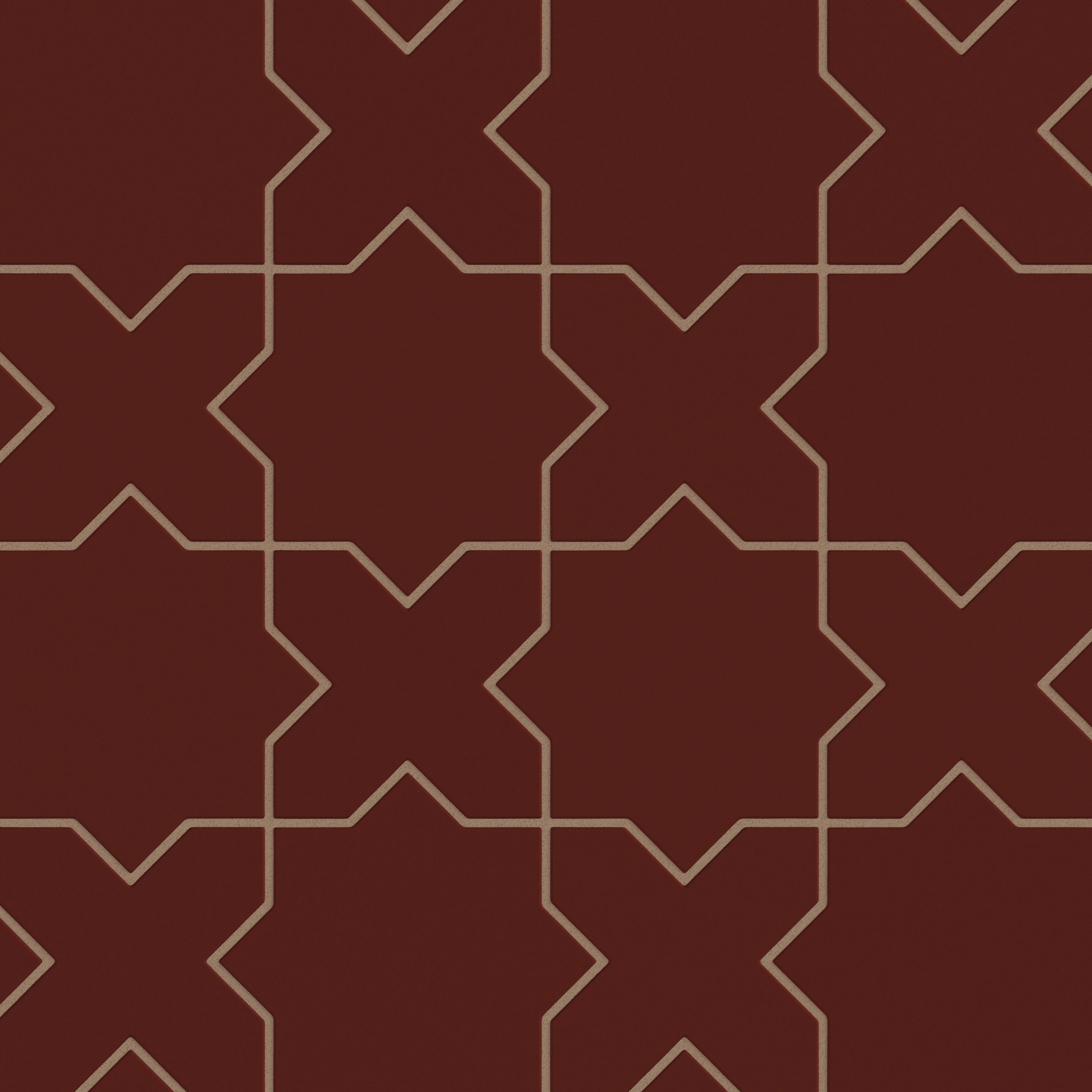 Star & Cross Original Ceramic Tile in Vintage Leather Matte