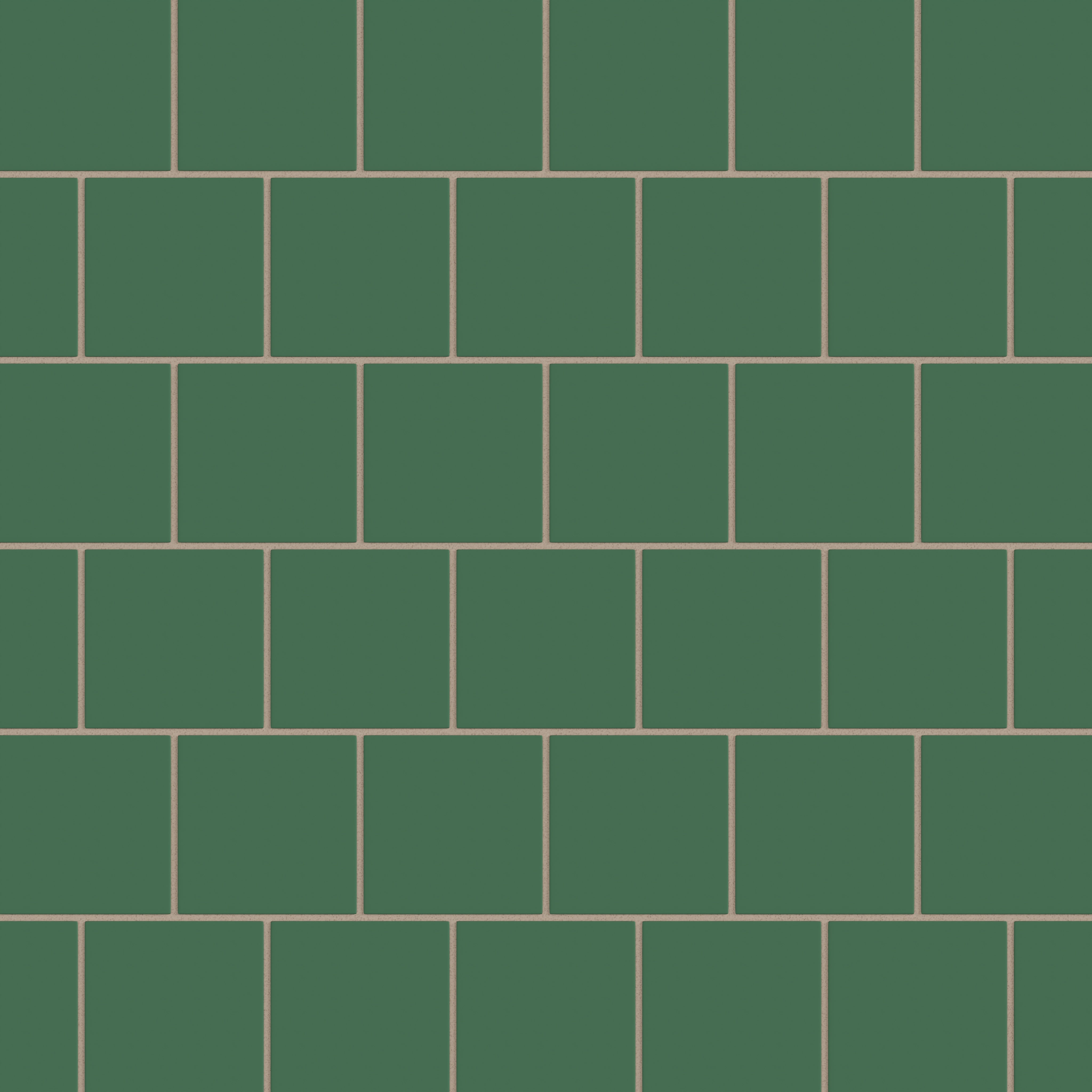4x4 Natural Press Ceramic Tile in Viridian Matte