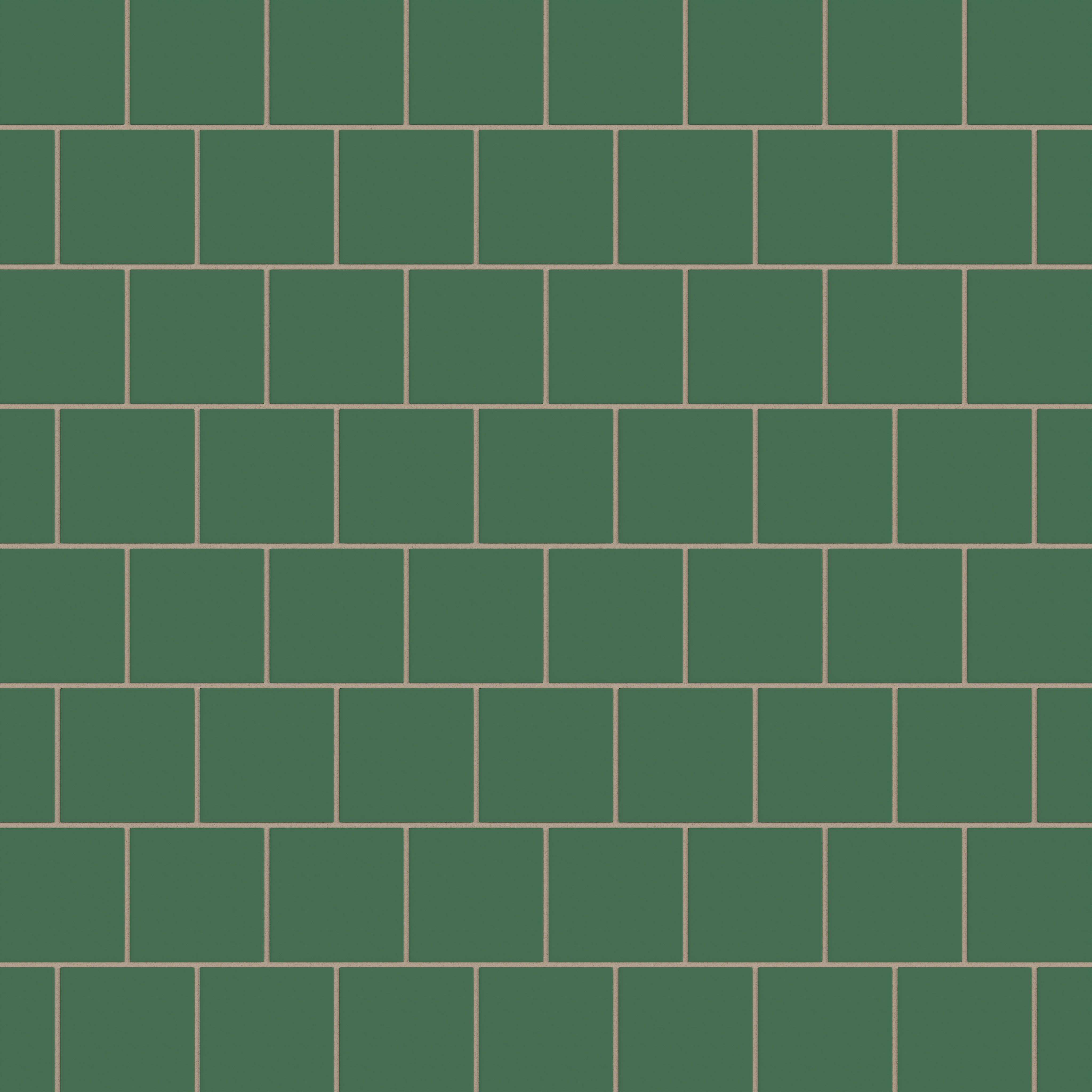4x4 Natural Press Ceramic Tile in Viridian Matte
