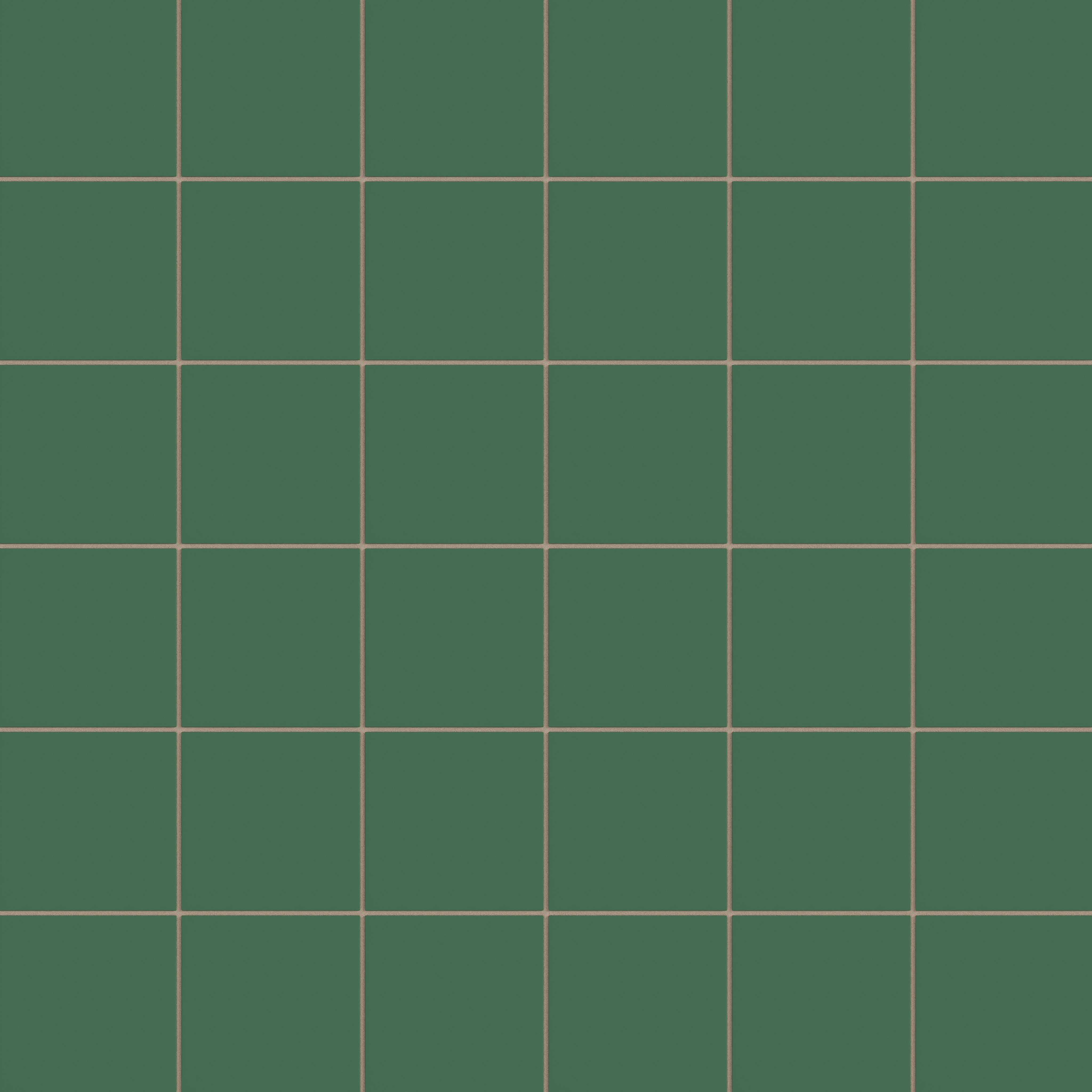 6x6 Natural Press Ceramic Tile in Viridian Matte