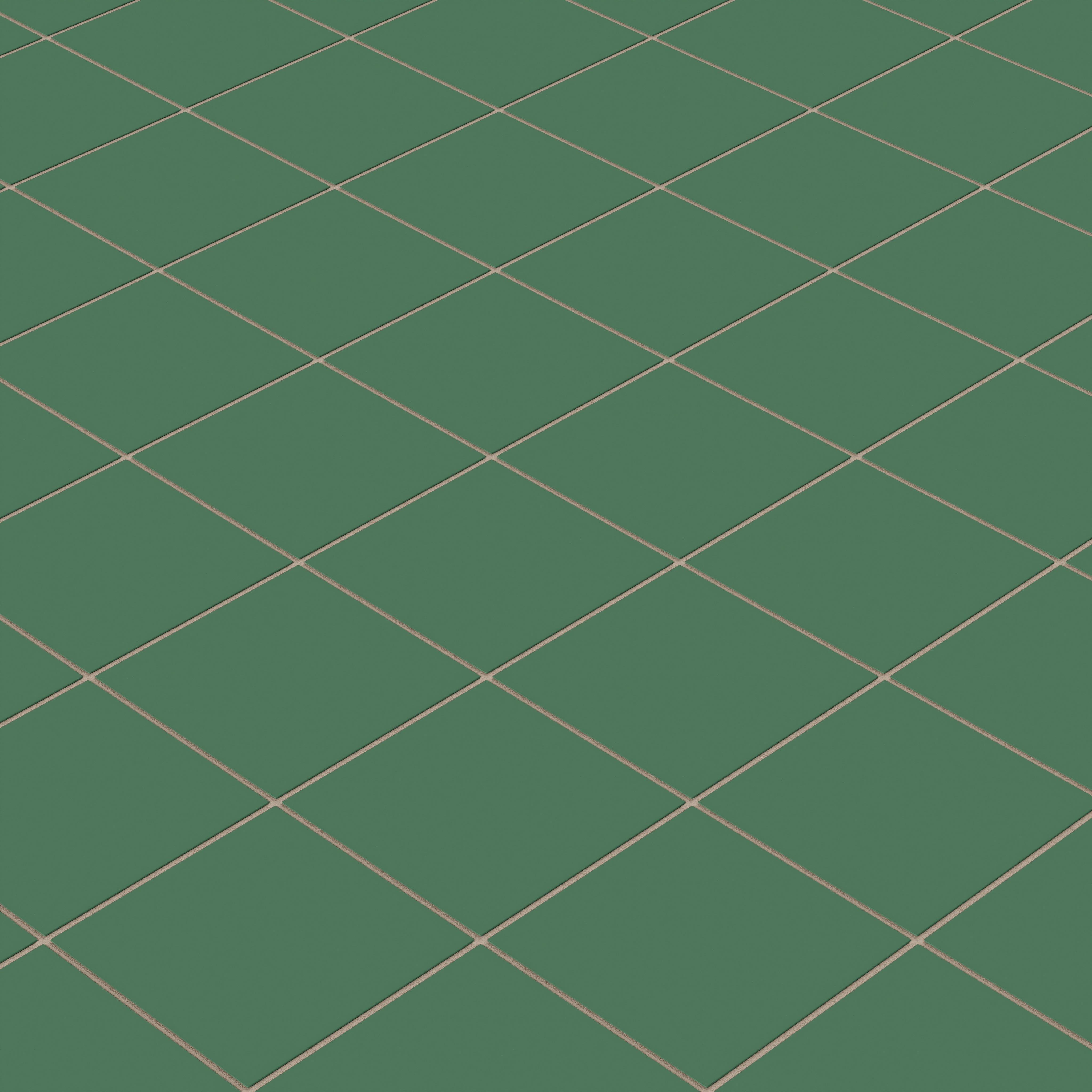 6x6 Natural Press Ceramic Tile in Viridian Matte