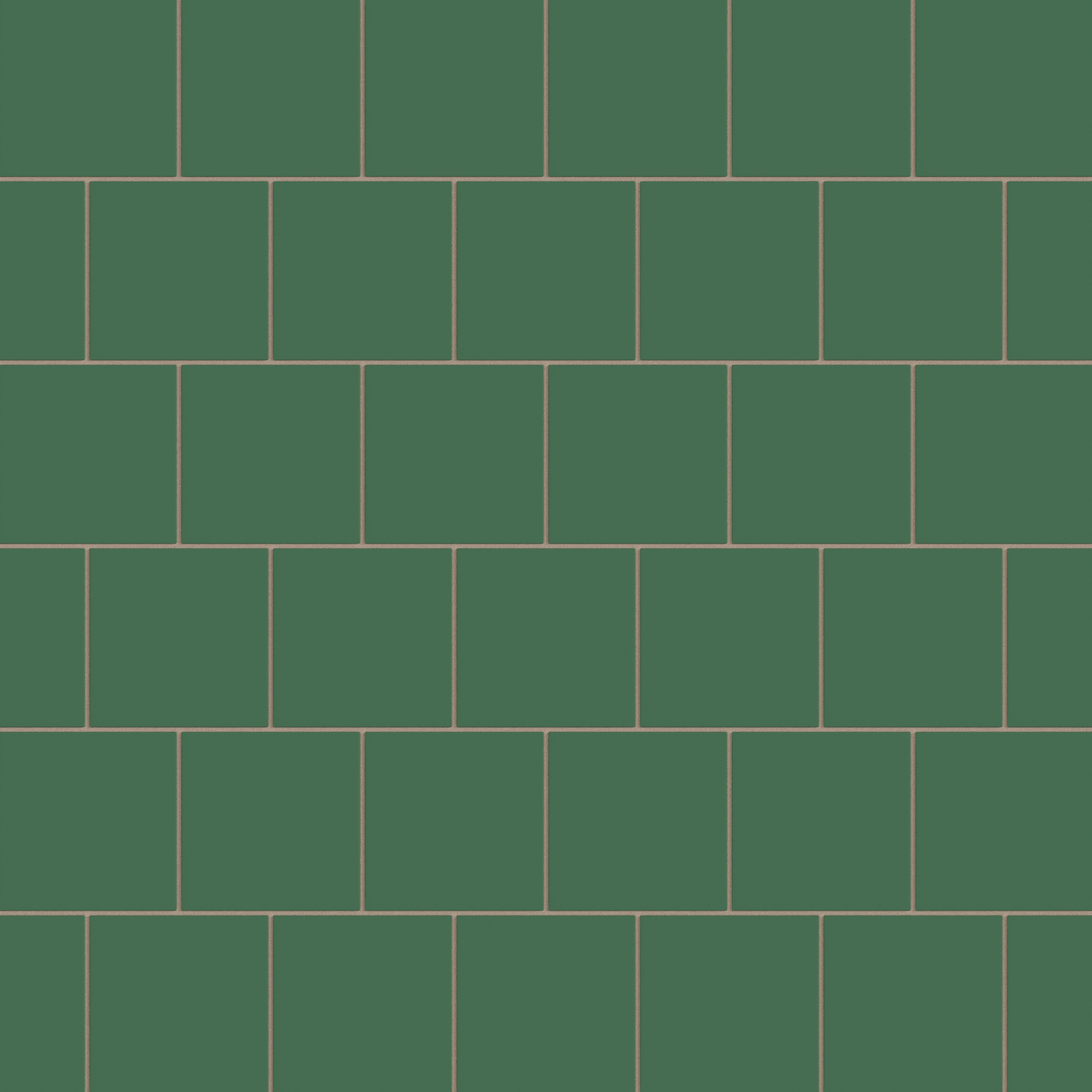 6x6 Natural Press Ceramic Tile in Viridian Matte