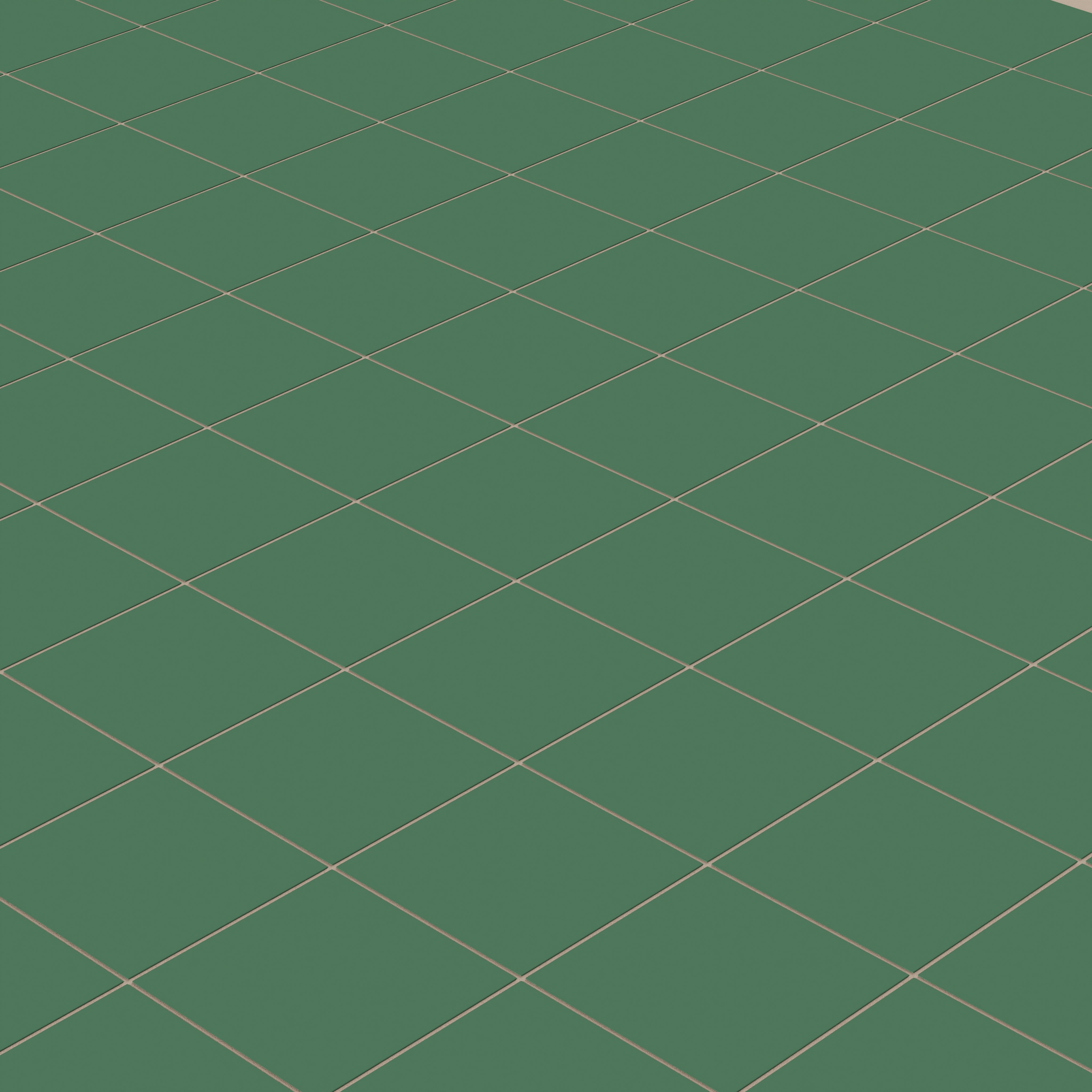 8x8 Natural Press Ceramic Tile in Viridian Matte