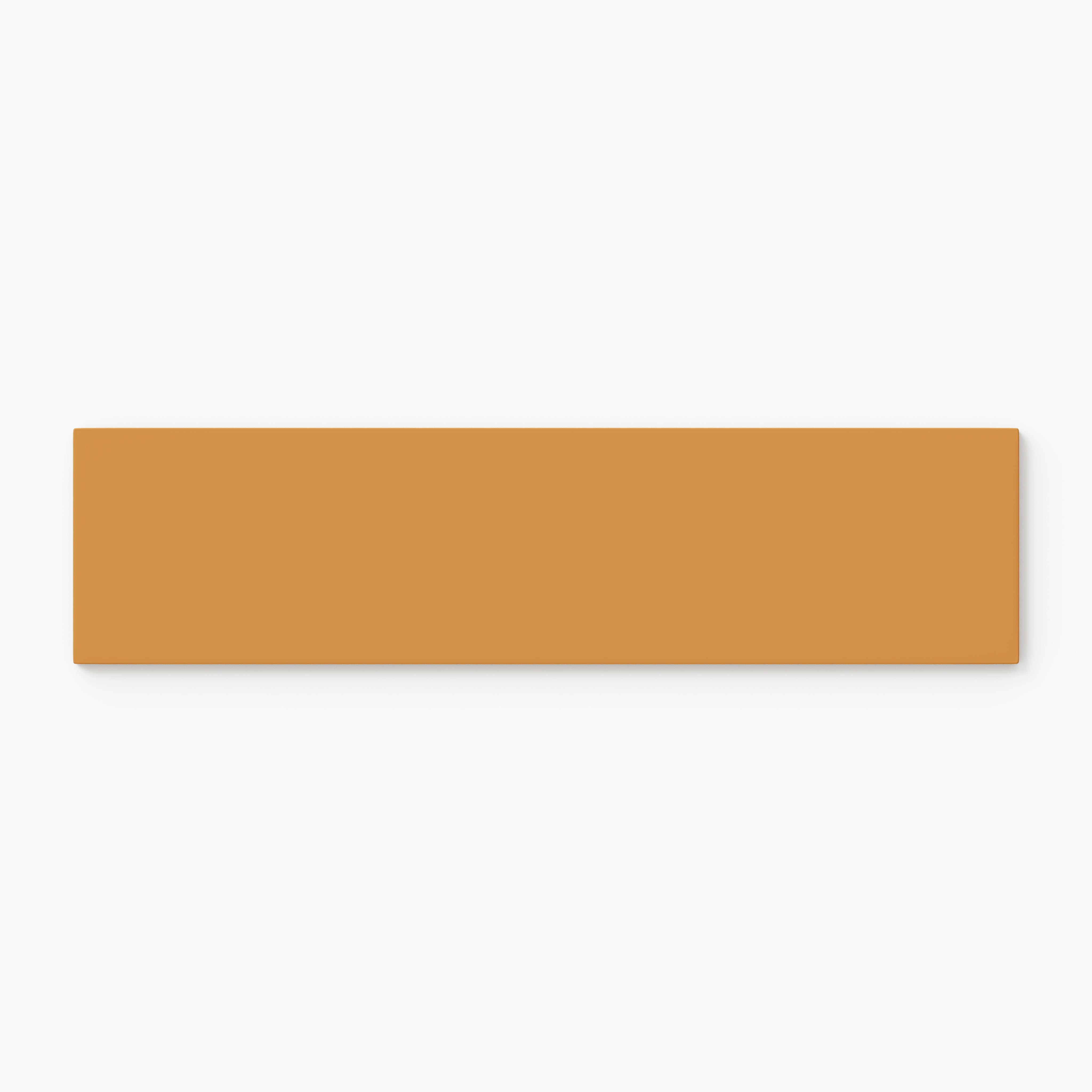 3x12 Natural Press Ceramic Tile in Yellow Ochre Matte