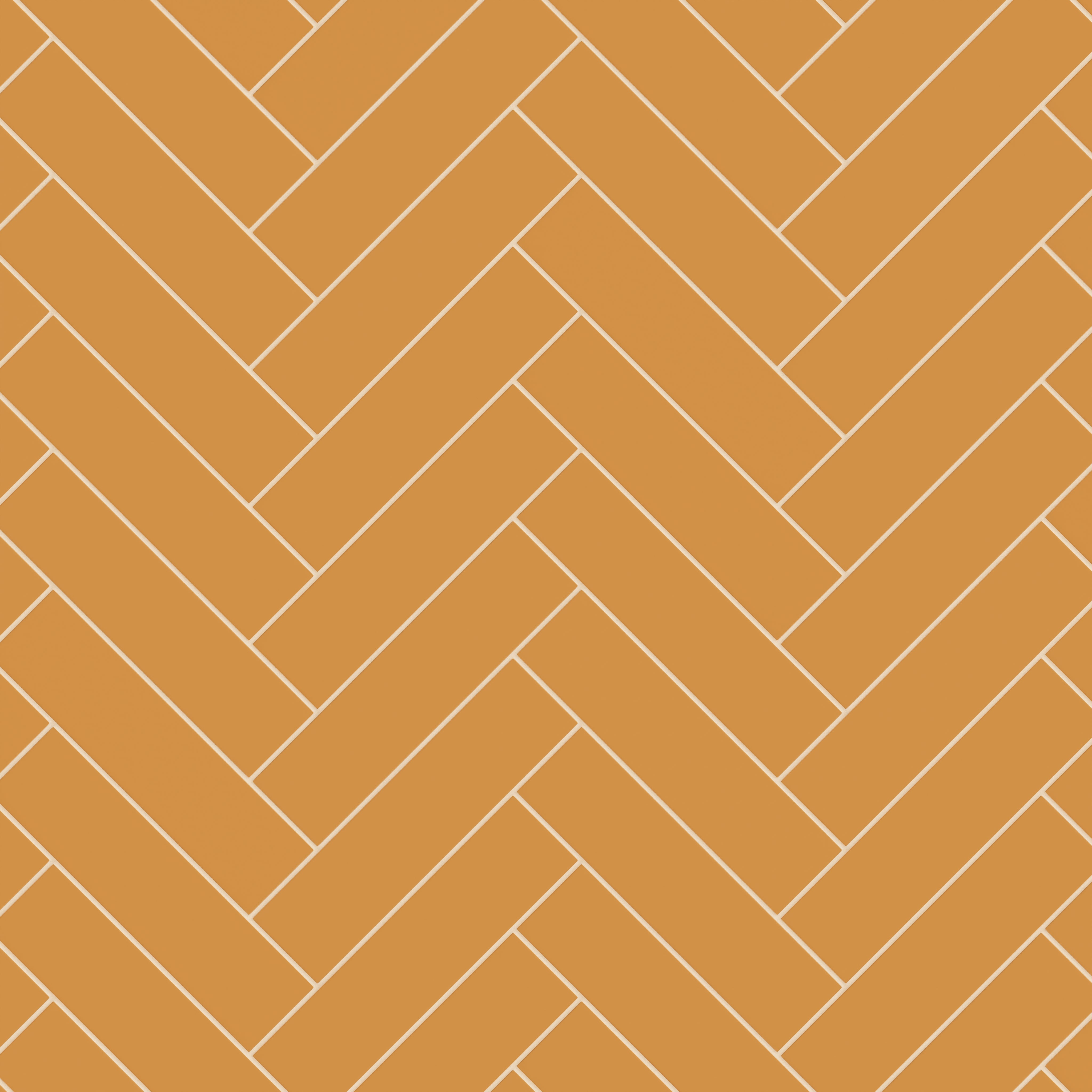 3x12 Natural Press Ceramic Tile in Yellow Ochre Matte