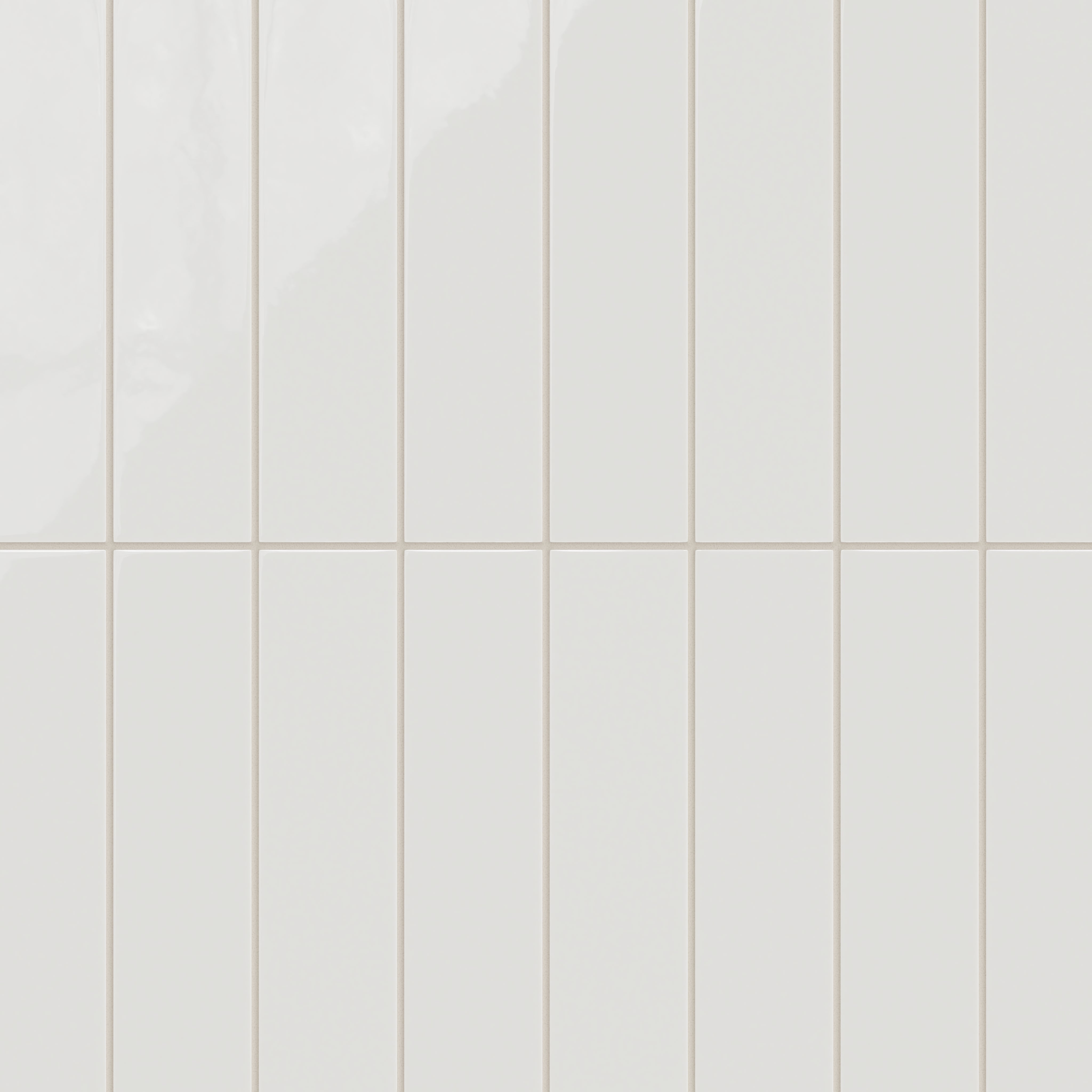 3x12 Natural Press Ceramic Tile in Zinc Gloss