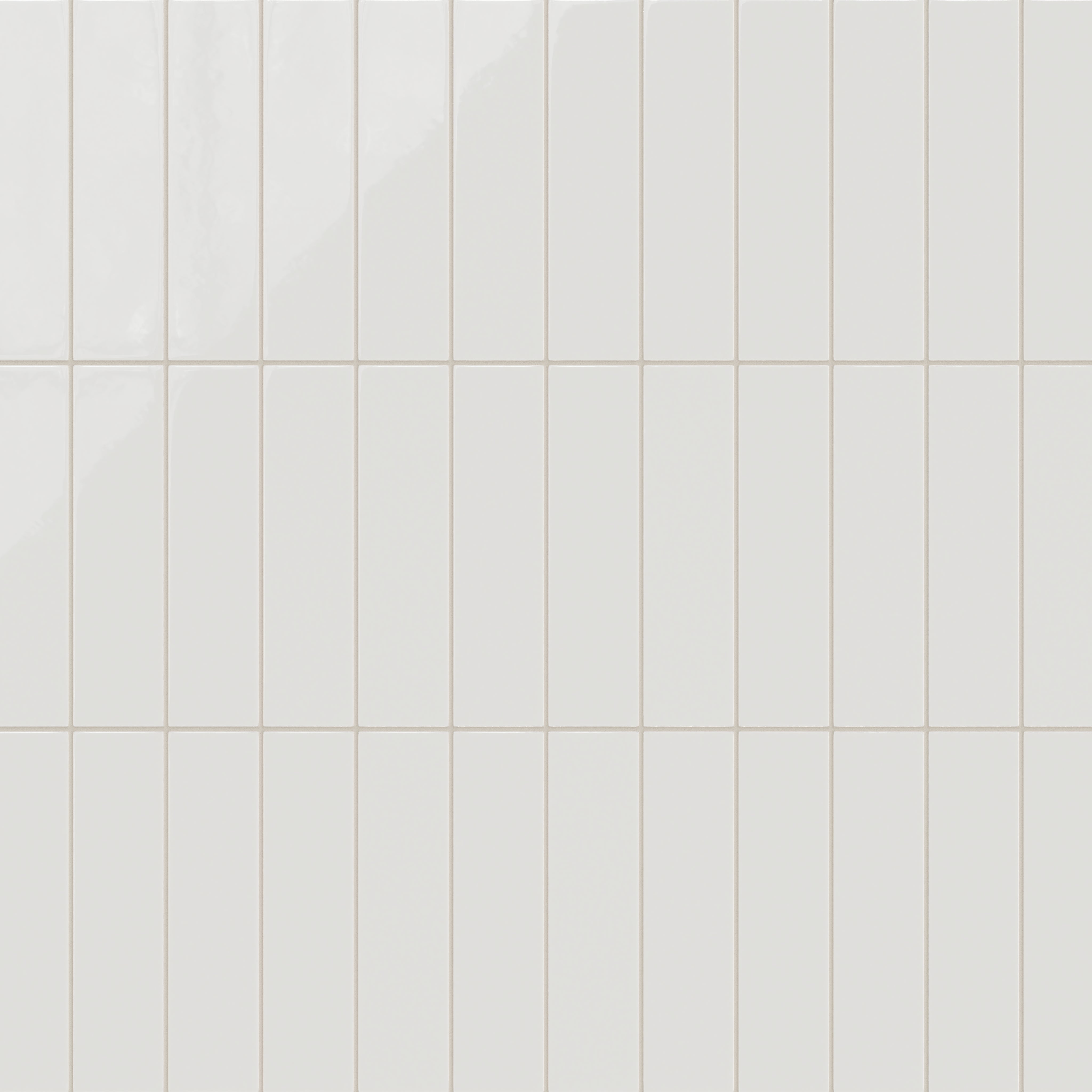 3x12 Natural Press Ceramic Tile in Zinc Gloss