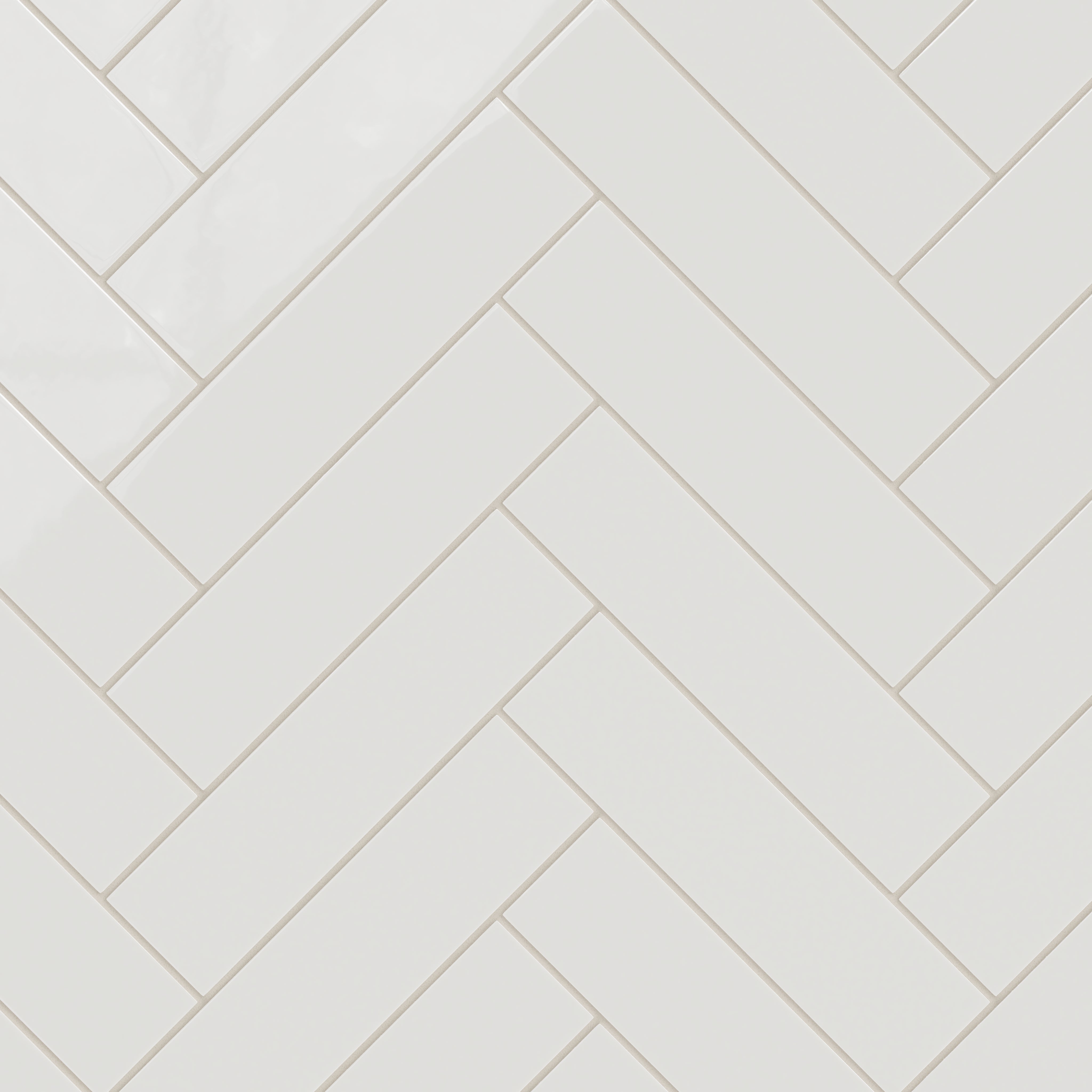 3x12 Natural Press Ceramic Tile in Zinc Gloss