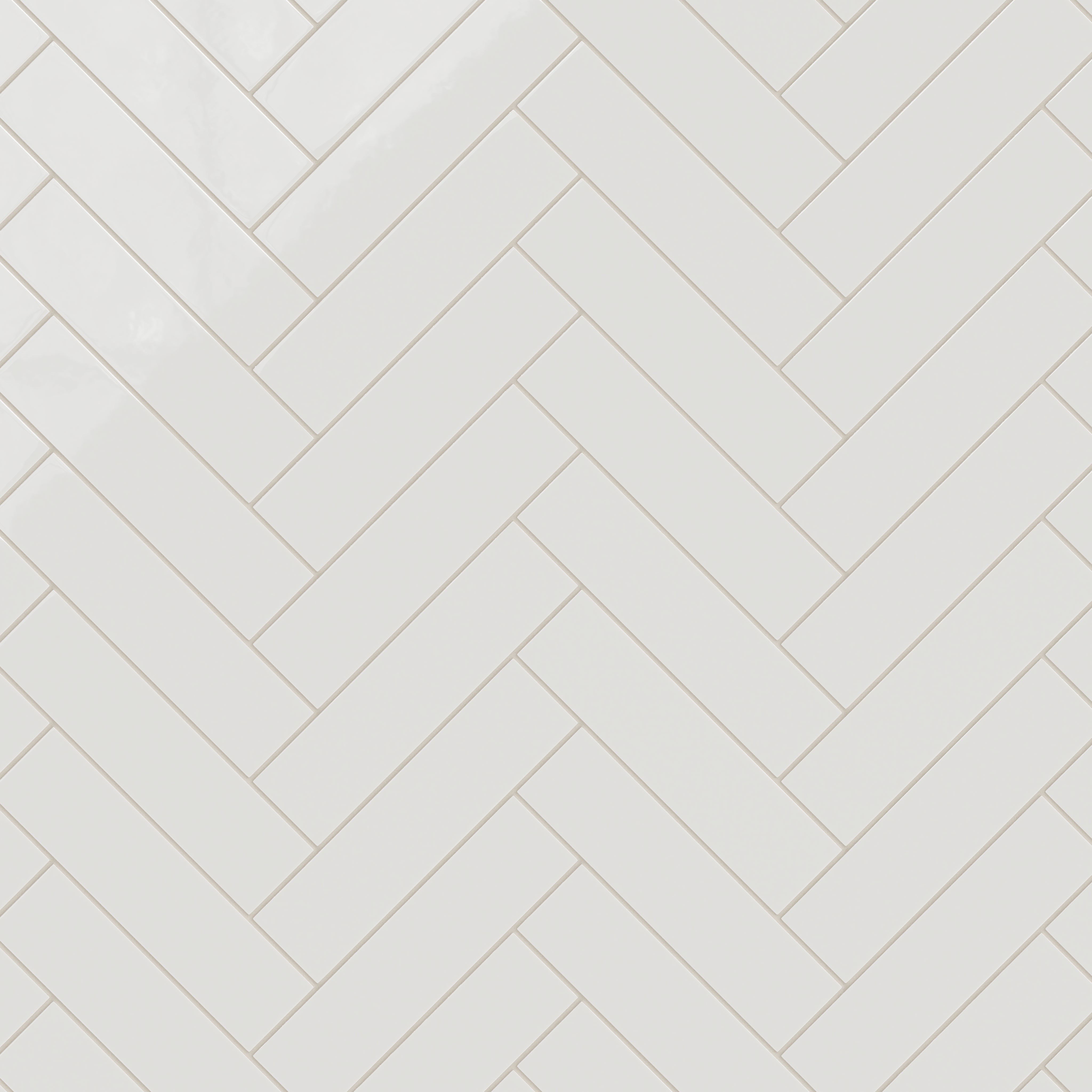 3x12 Natural Press Ceramic Tile in Zinc Gloss
