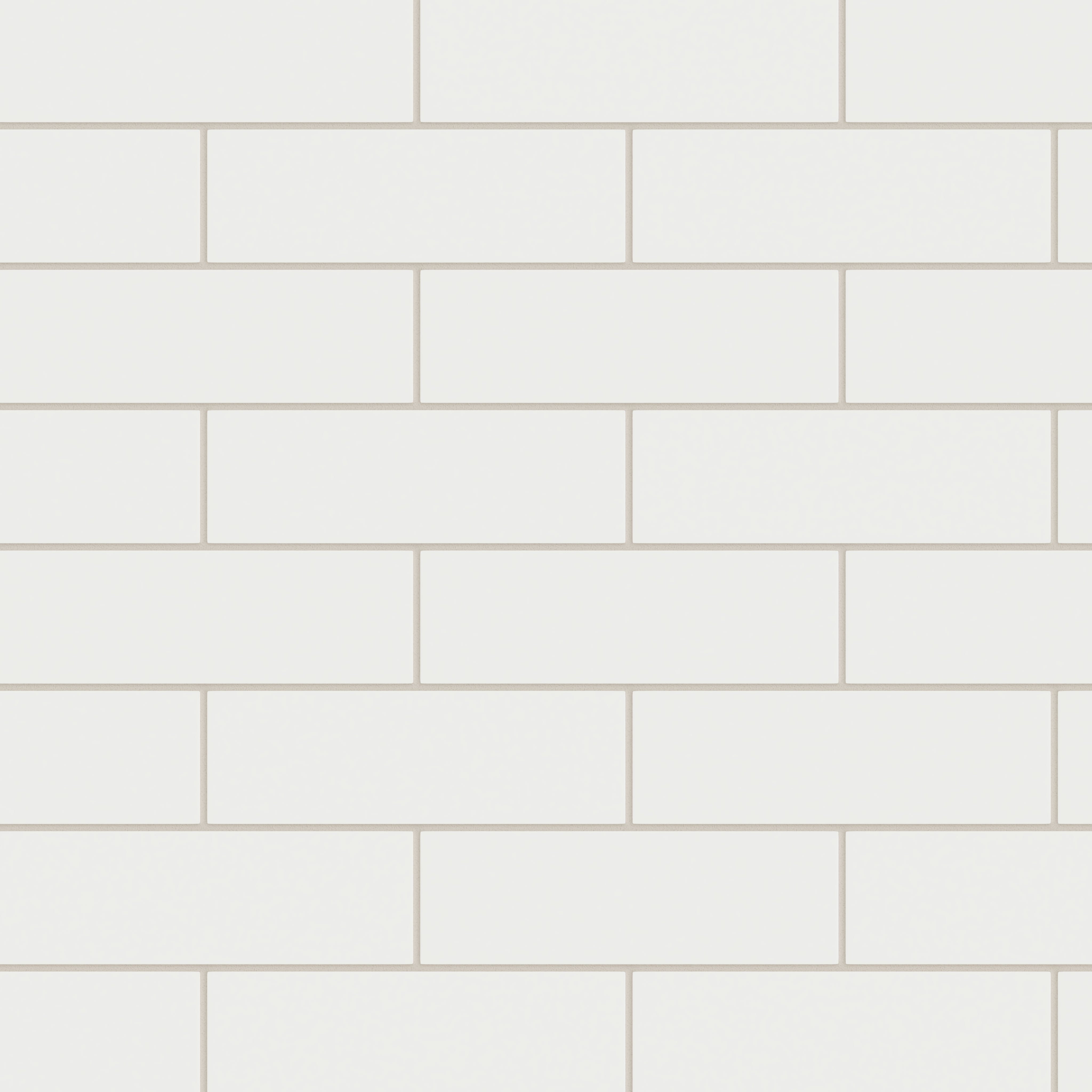 3x9 Natural Press Ceramic Tile in Zinc Matte