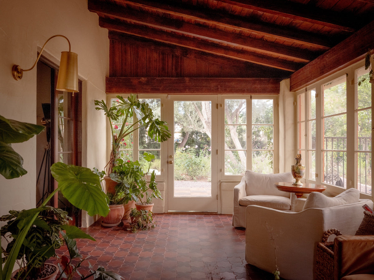Claire Thomas: Spanish Colonial Sunroom