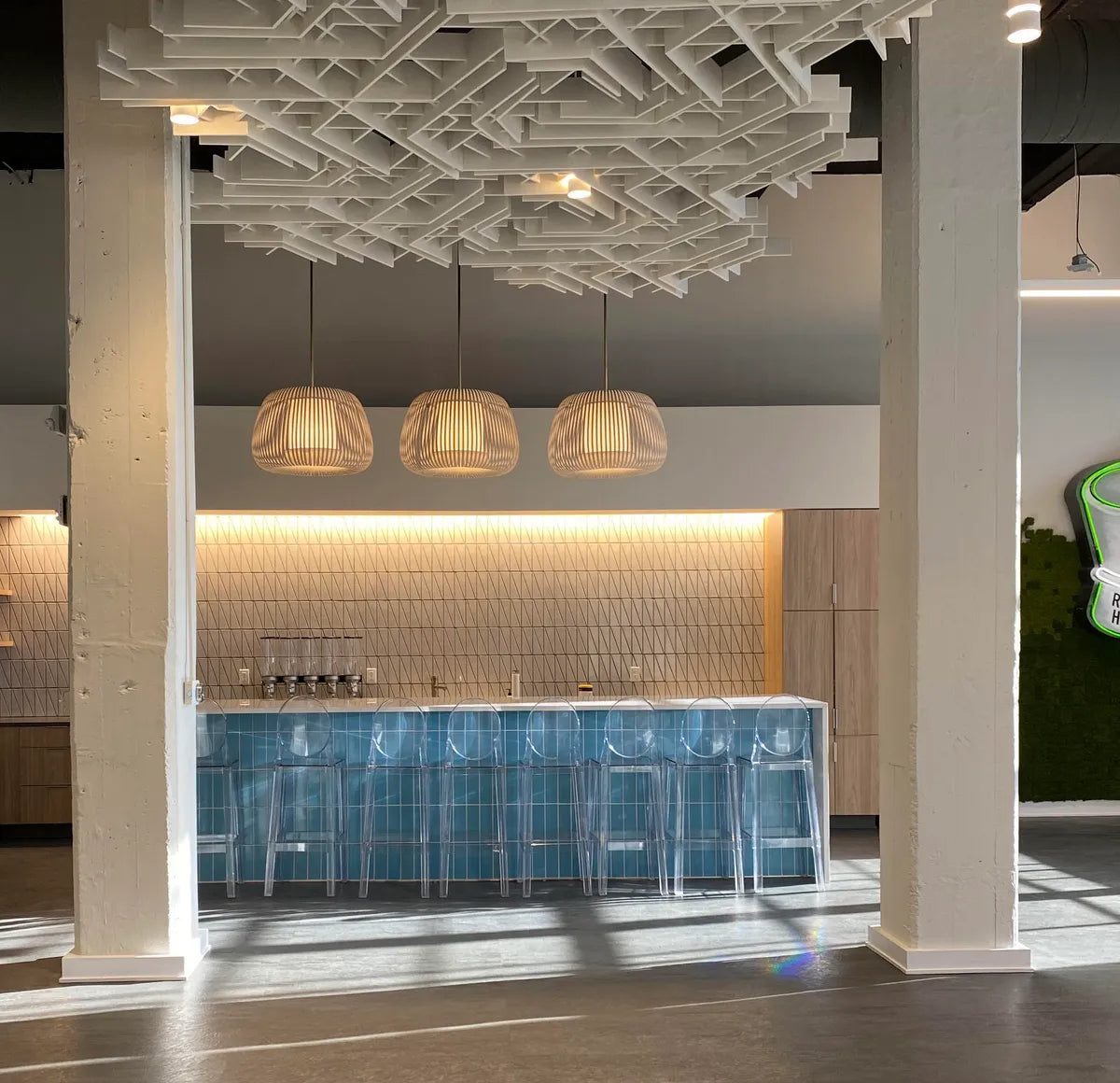 2021 HI res commerical web usage design smith gee studio photo install revive health healthcare huckleberry 3x9 scalene triangle frost FC365592