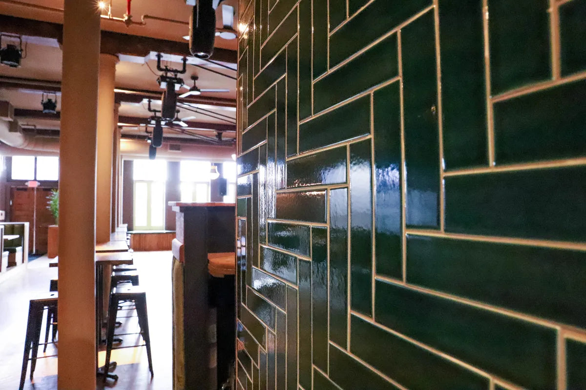 2021 Img hi res commercial S Ocial web only design block LII photo Tessa Marie beam backsplash herringbone 2x8 evergeeen FC477377 3