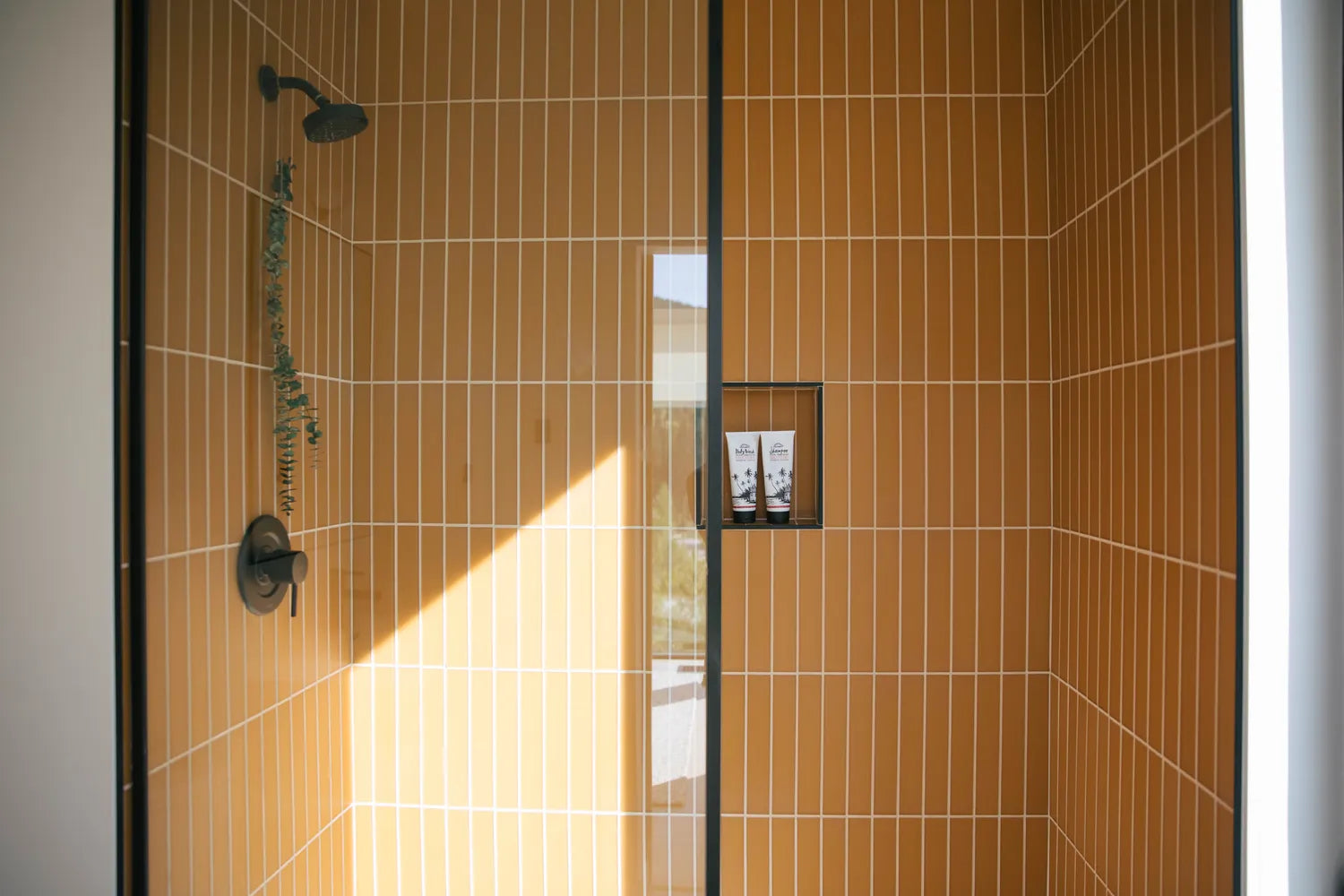 2019 Q3 Image Residential Full Rights Influencer The Nooq Alex Strohl Andrea Dabene Bathroom Glass Shower Walls Falcon Matte 2X12 Straight Set Full 6  Fc264646